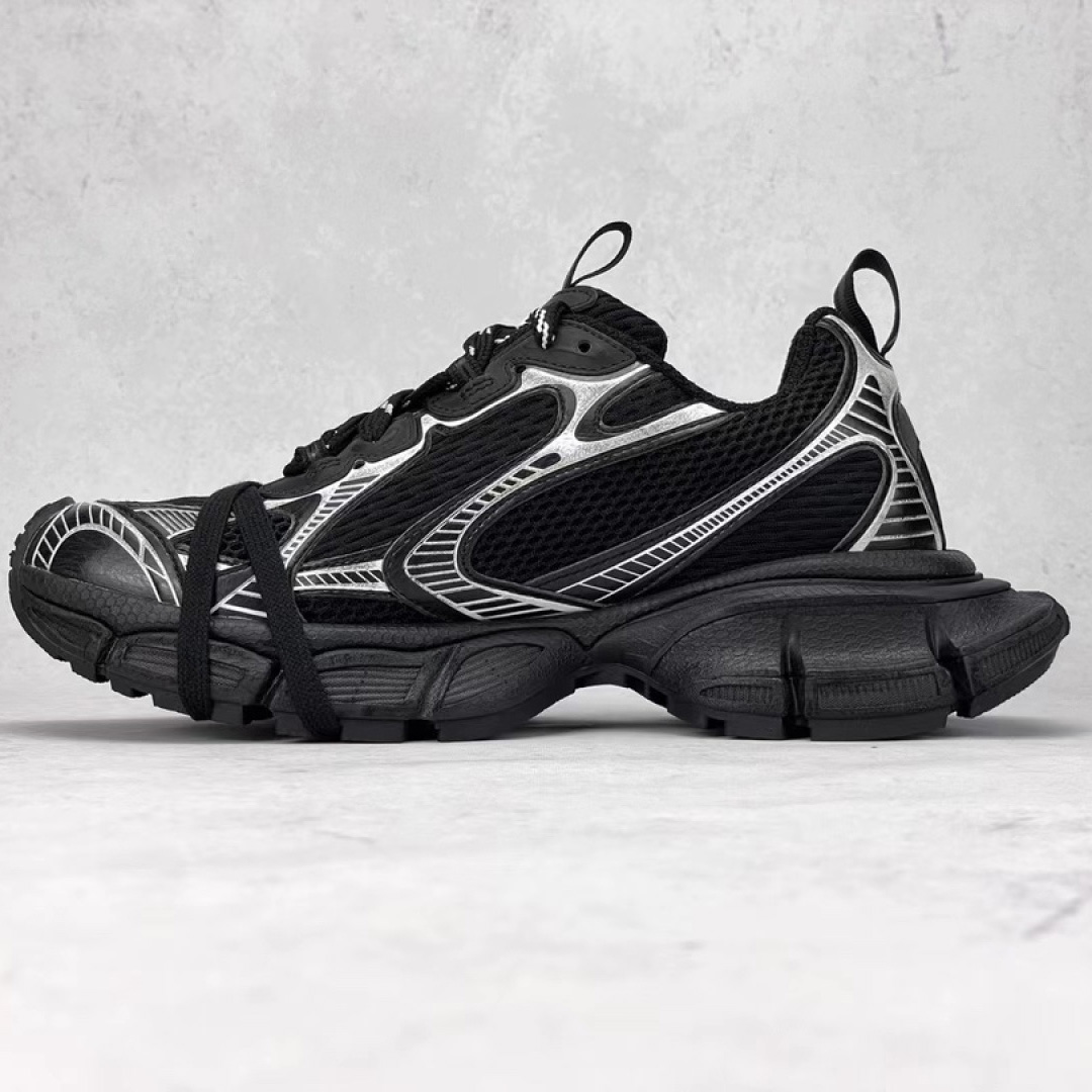 Balenciaga 3XL Sneaker 'Worn-Out - Black White' - DopestKickz