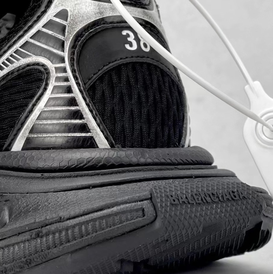 Balenciaga 3XL Sneaker 'Worn-Out - Black White' - DopestKickz