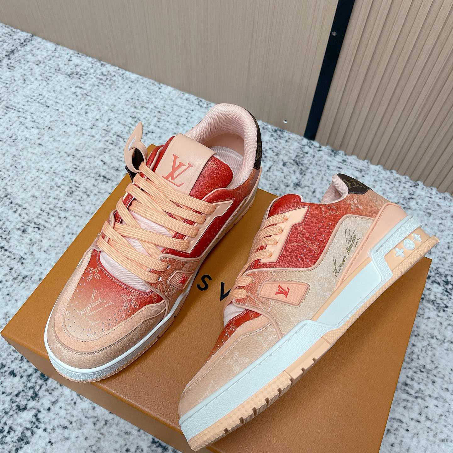 Louis Vuitton LV Trainer Sneaker  1AJTPM - DopestKickz