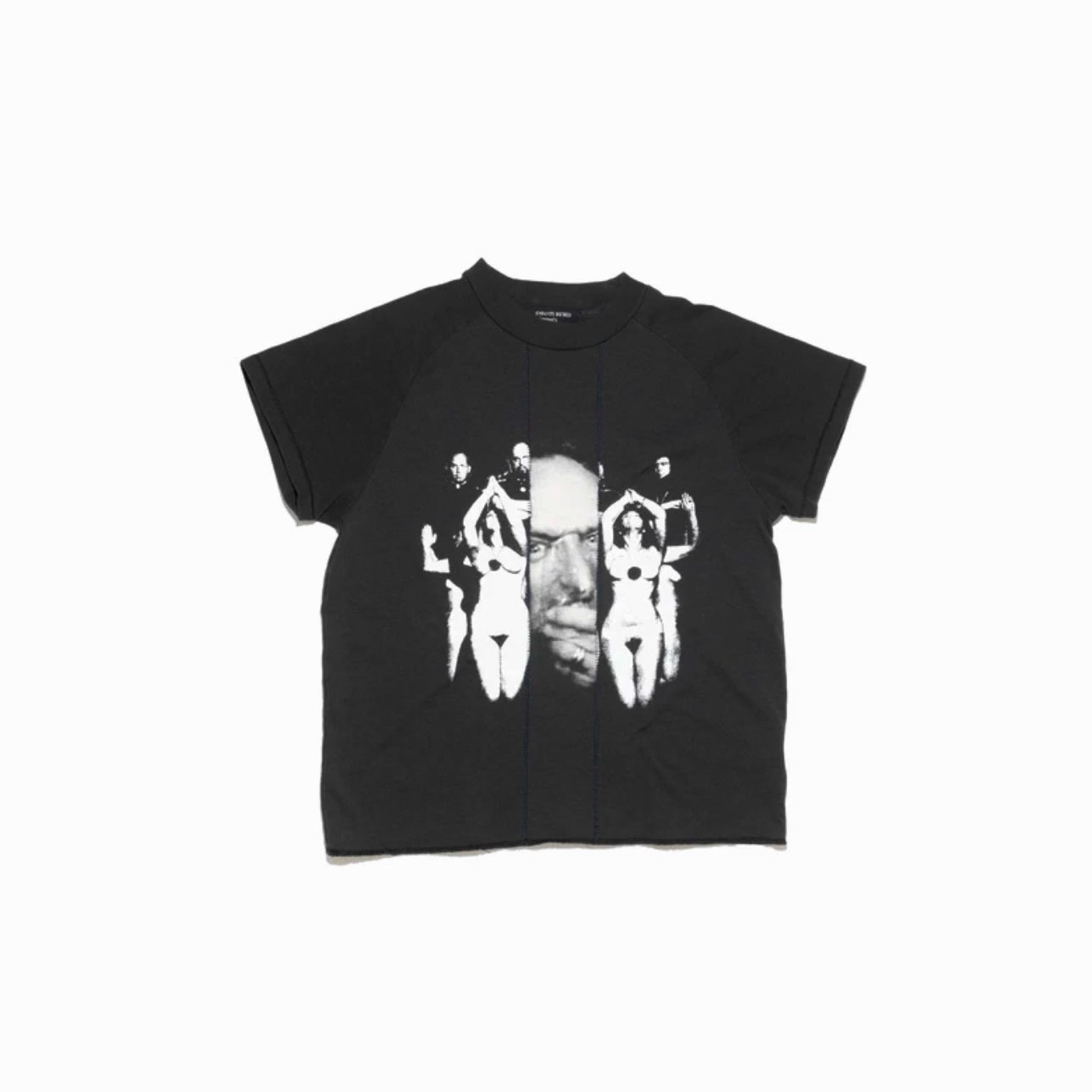 Enfants Riches Deprimes Anton/Hopper Assemblage Raglan T-Shirt 'Faded Black' - DopestKickz