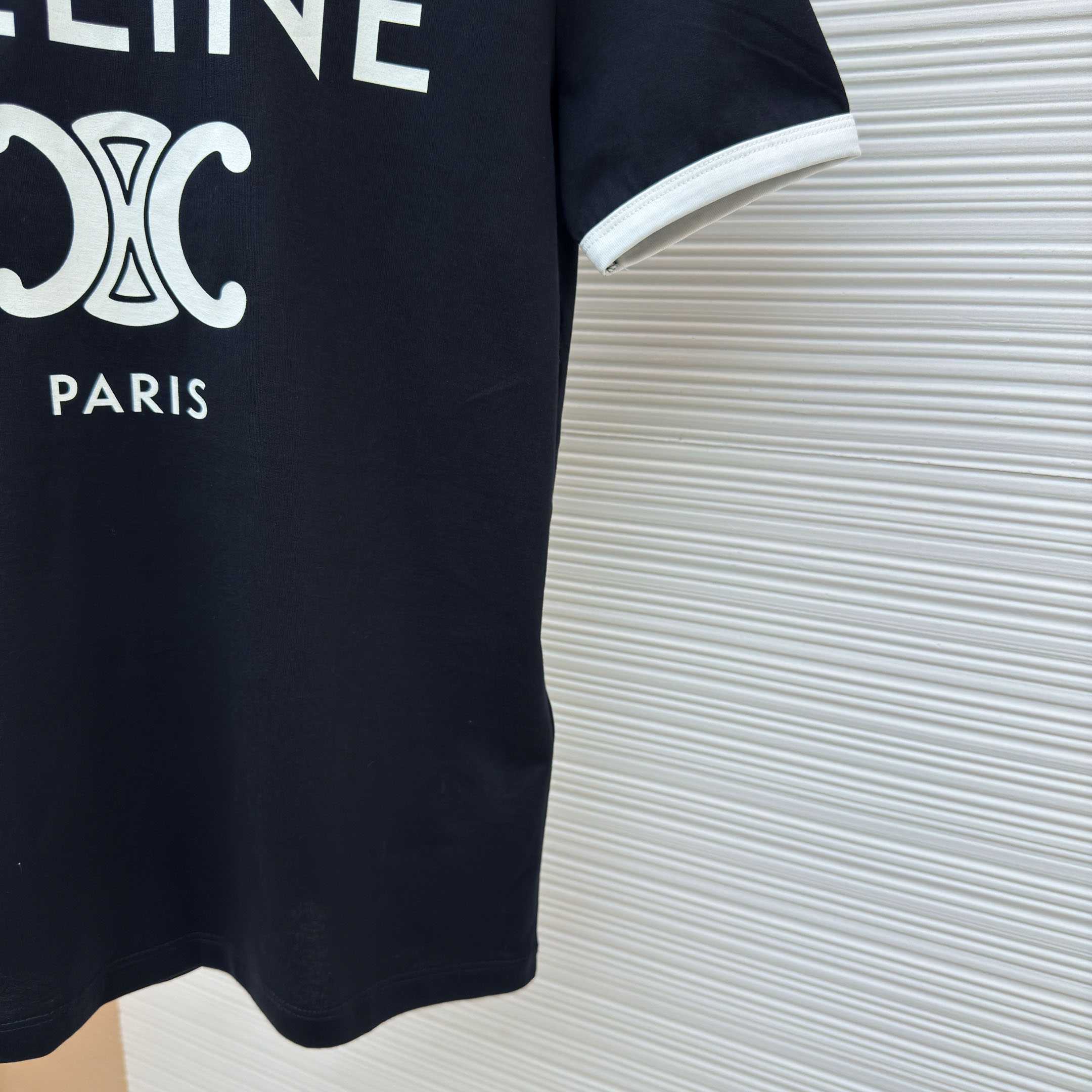 celine Paris T-shirt In Cotton Jersey - DopestKickz