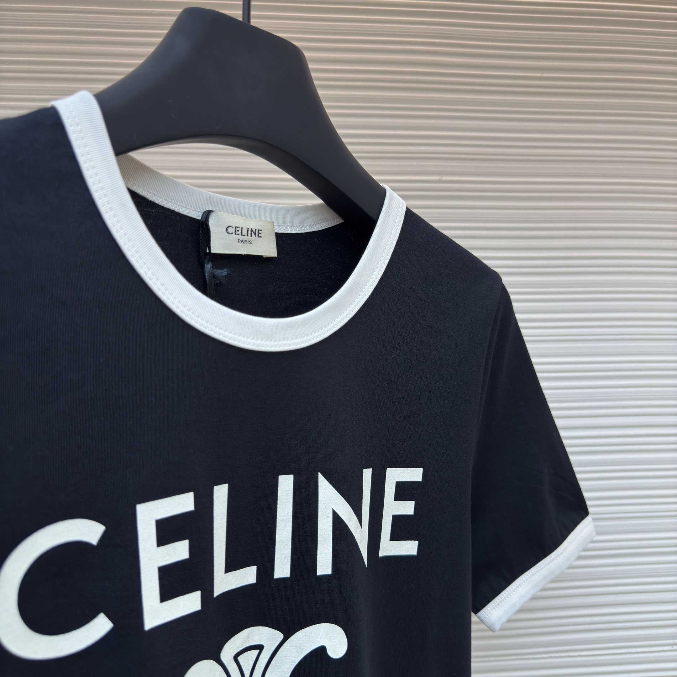 celine Paris T-shirt In Cotton Jersey - DopestKickz