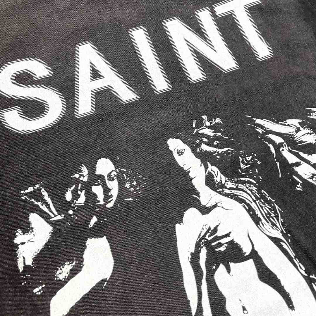 Saint Michael Printed Pattern T-shirt - DopestKickz