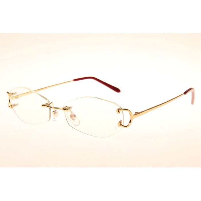 Cartier CT 4193831 Eyeglasses In Gold - DopestKickz