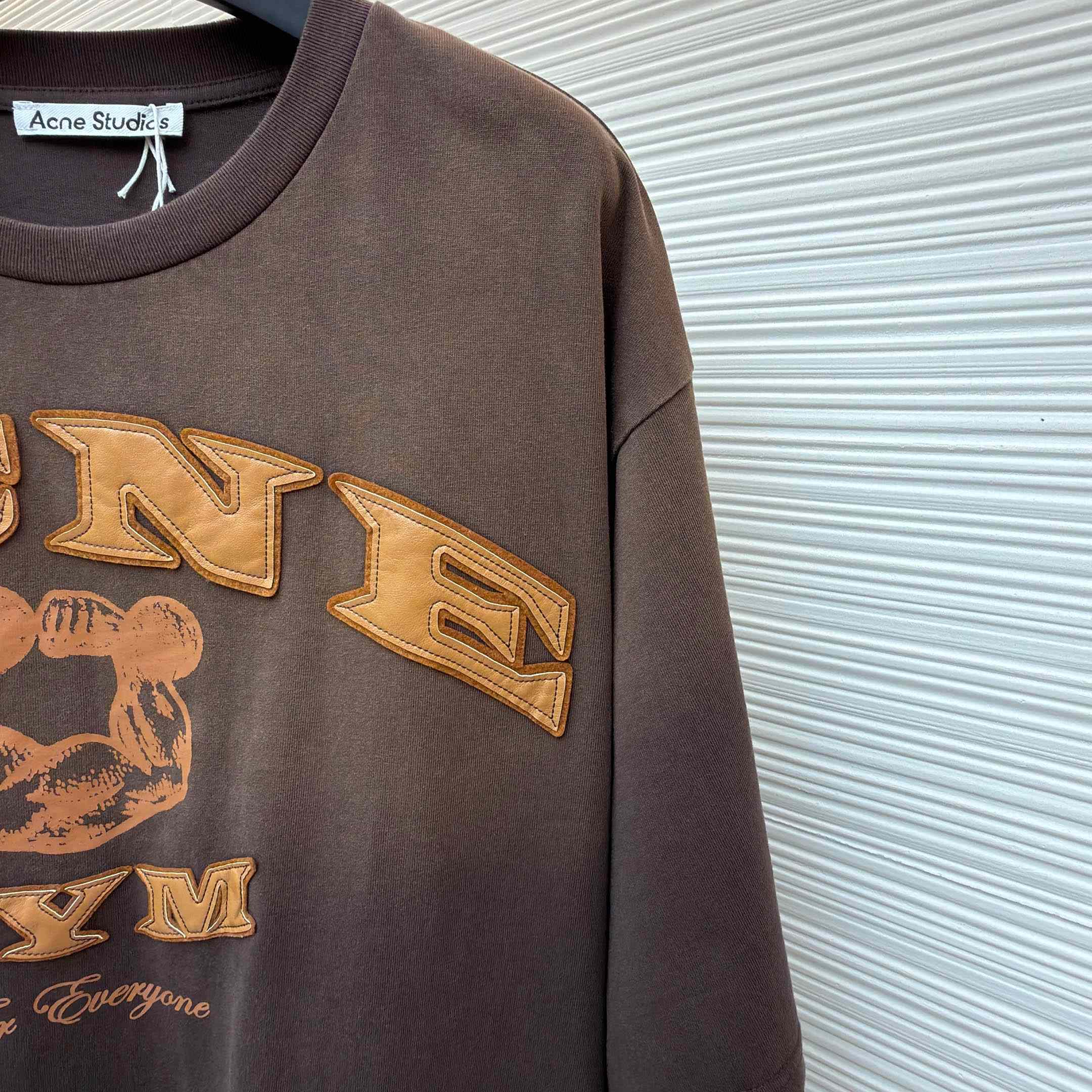 Acne Studios  Gym Logo T-shirt - DopestKickz