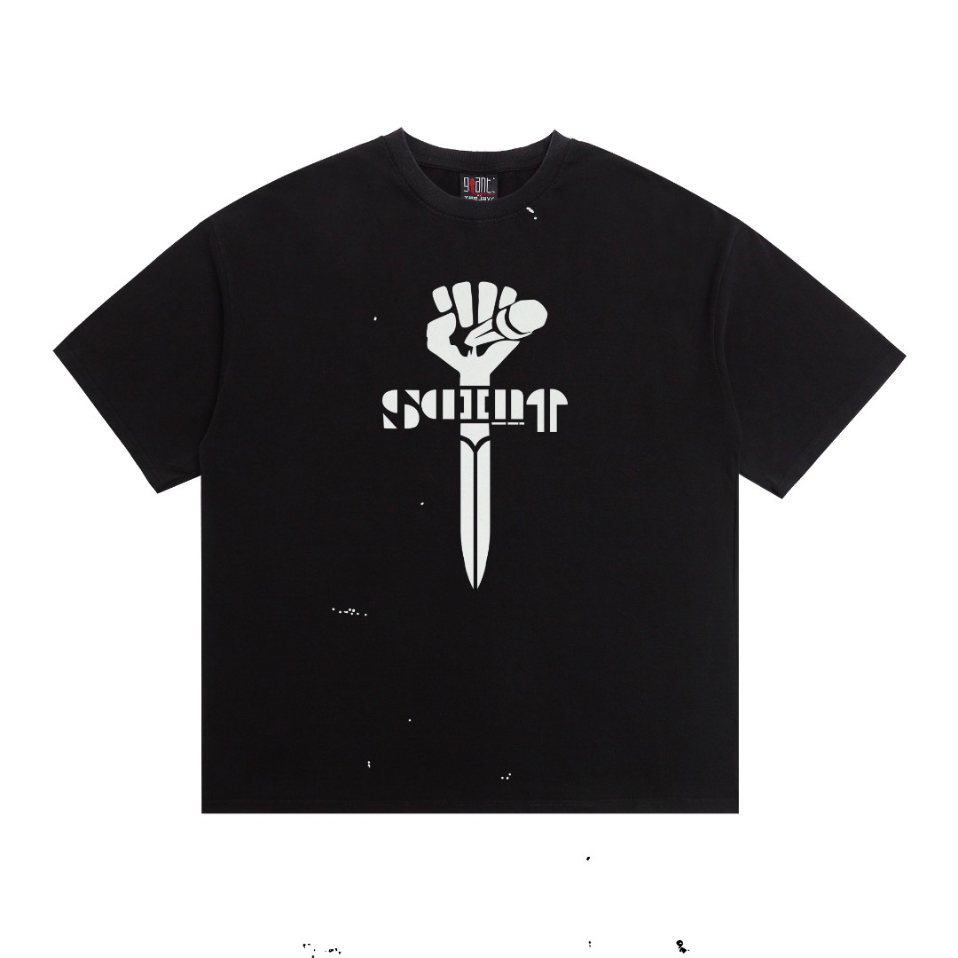 Saint Michael Short-Sleeve Tee 'Black' - DopestKickz
