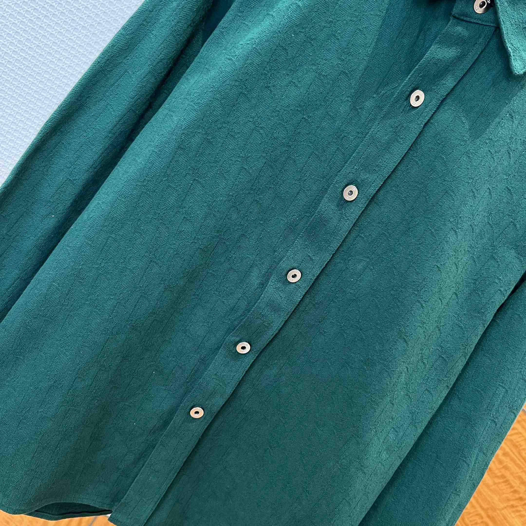 Dior Oblique Shirt  - DopestKickz