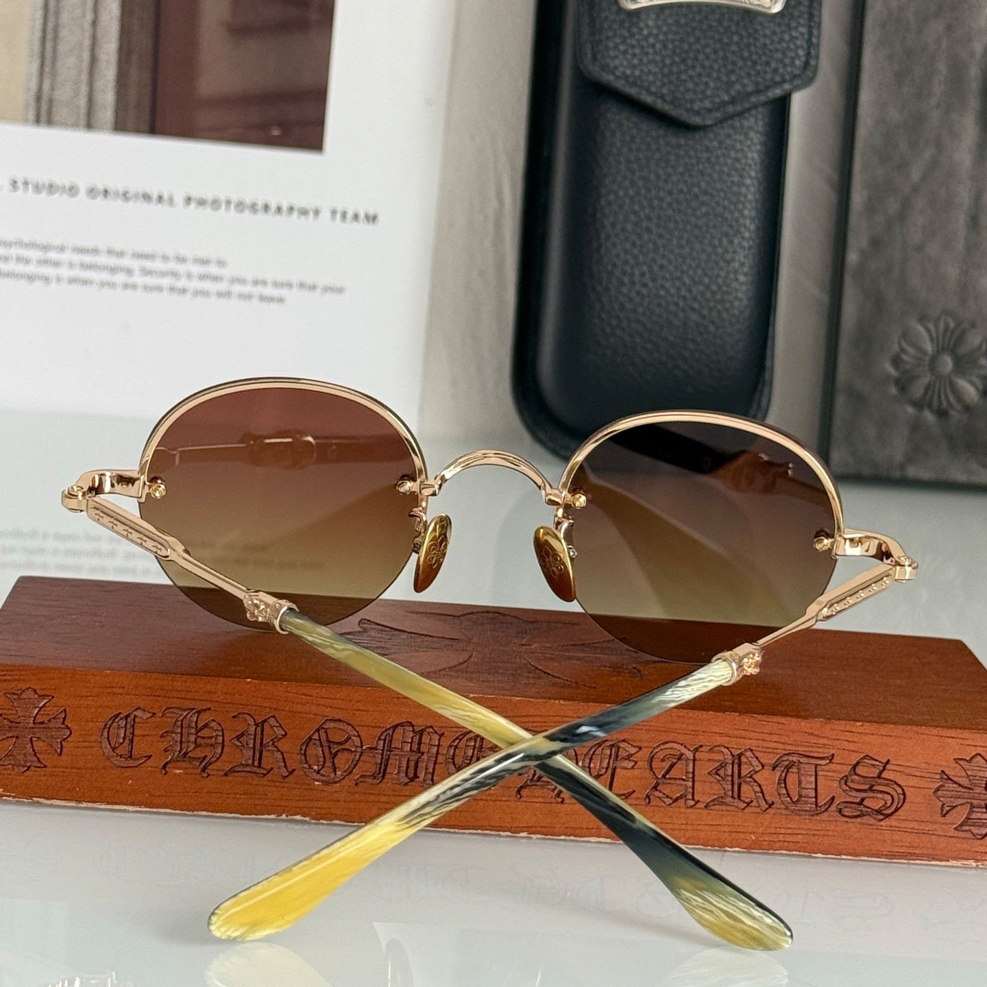Chrome Hearts CH8281 Glasses - DopestKickz