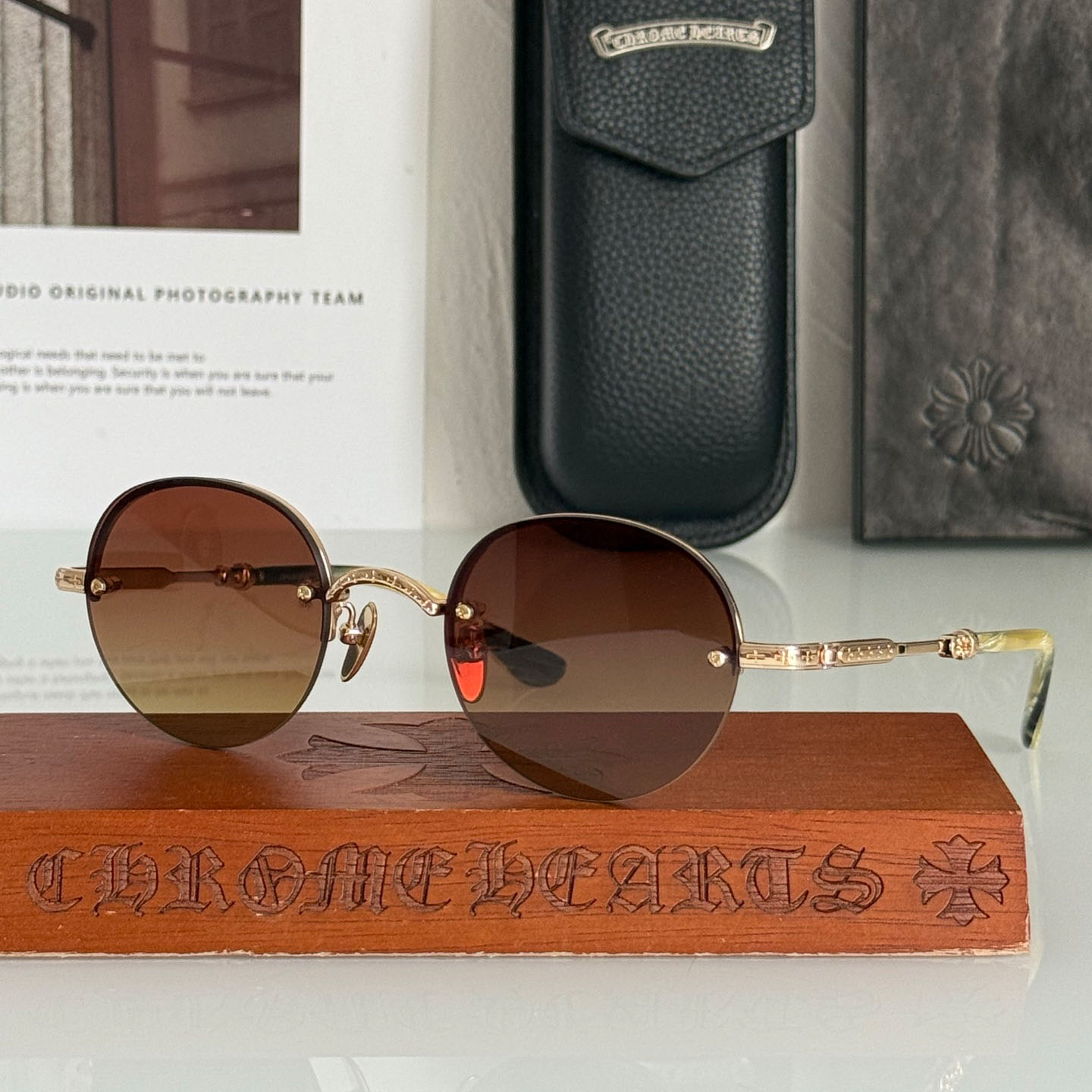 Chrome Hearts CH8281 Glasses - DopestKickz