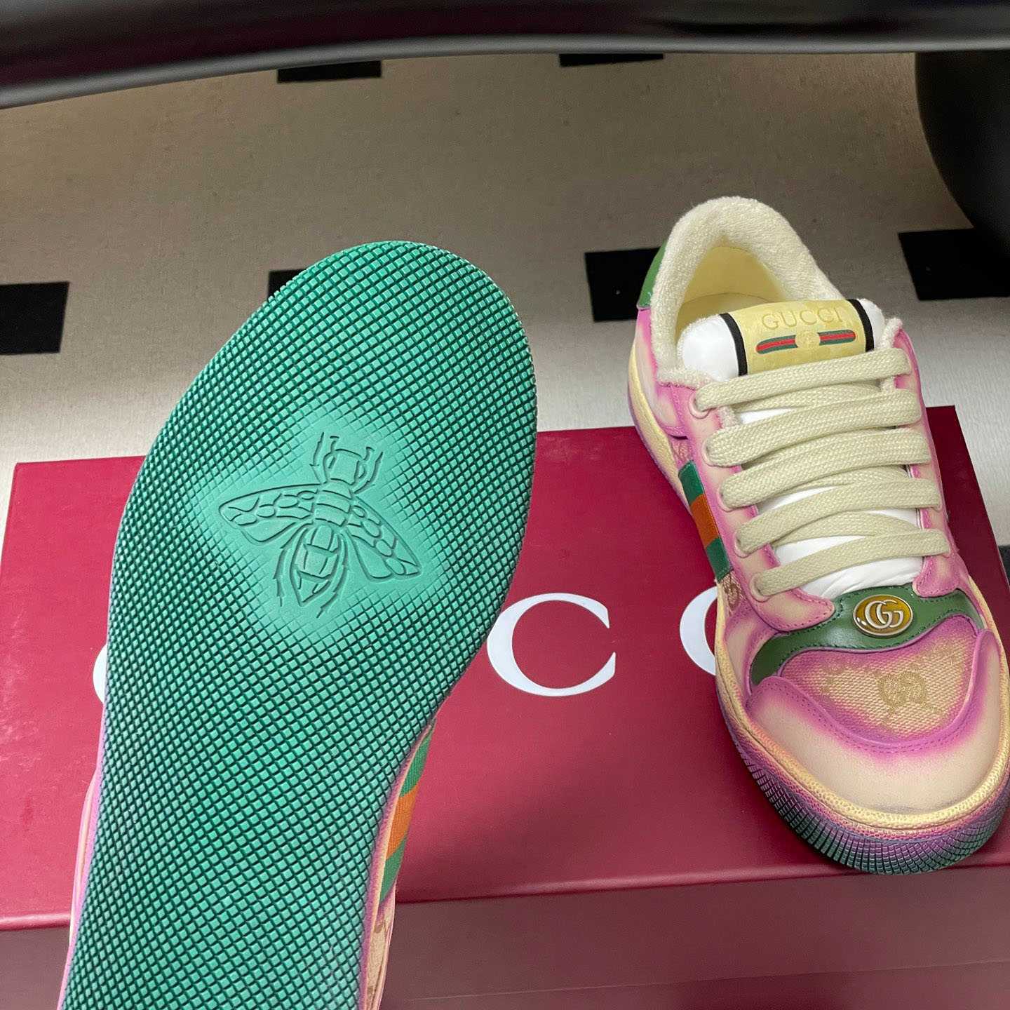 Gucci Serigraphy Screener Trainer - DopestKickz