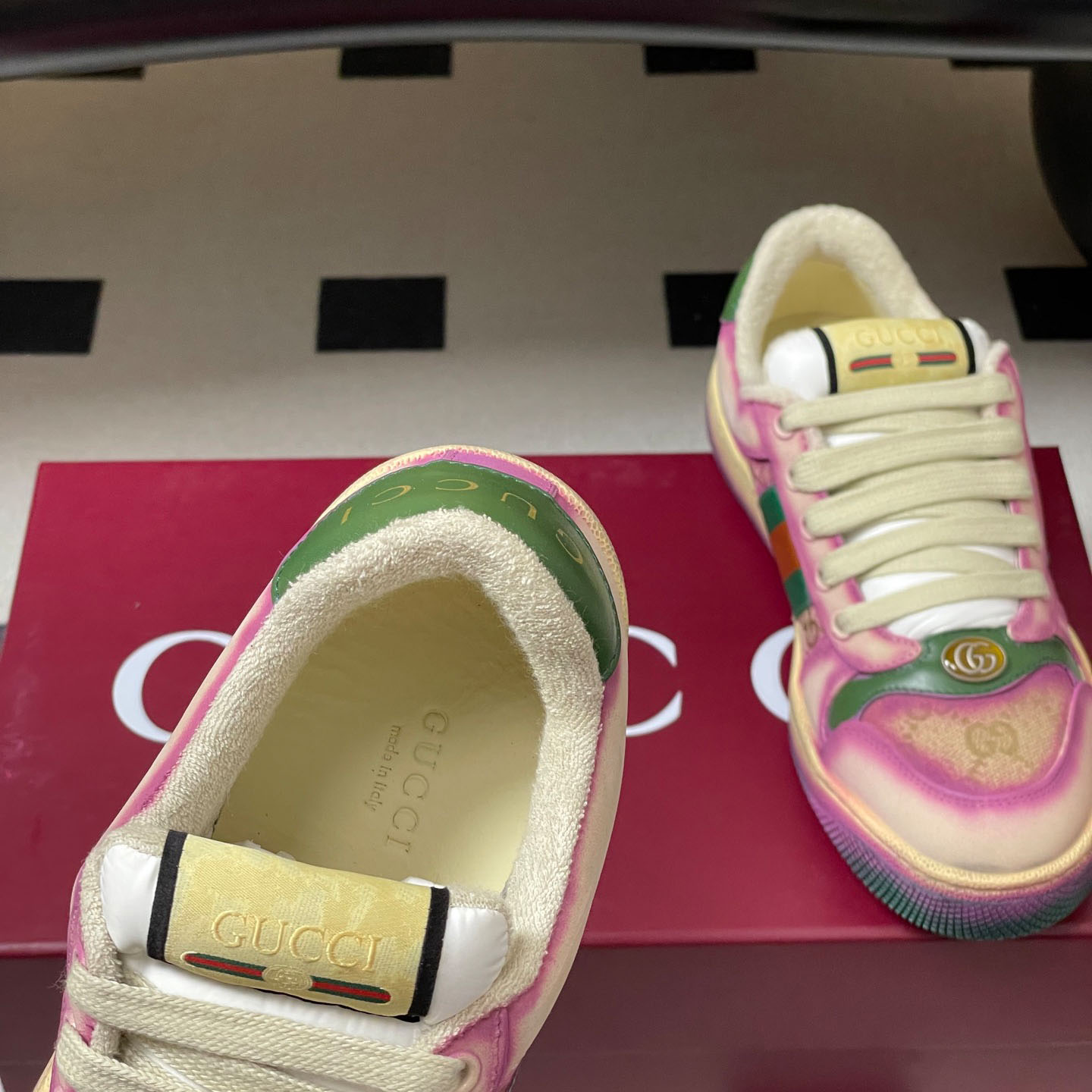 Gucci Serigraphy Screener Trainer - DopestKickz