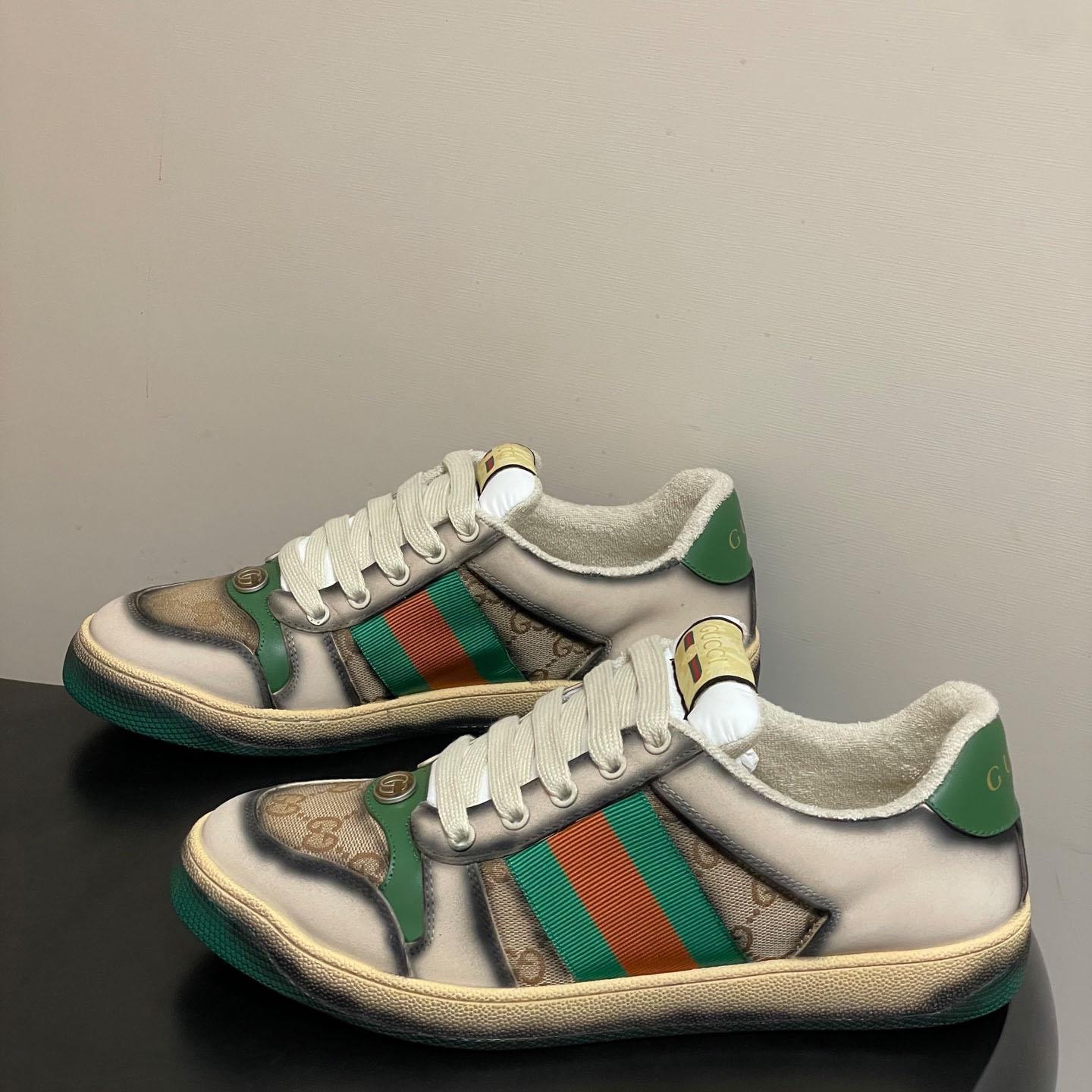 Gucci serigraphy Screener Sneaker - DopestKickz