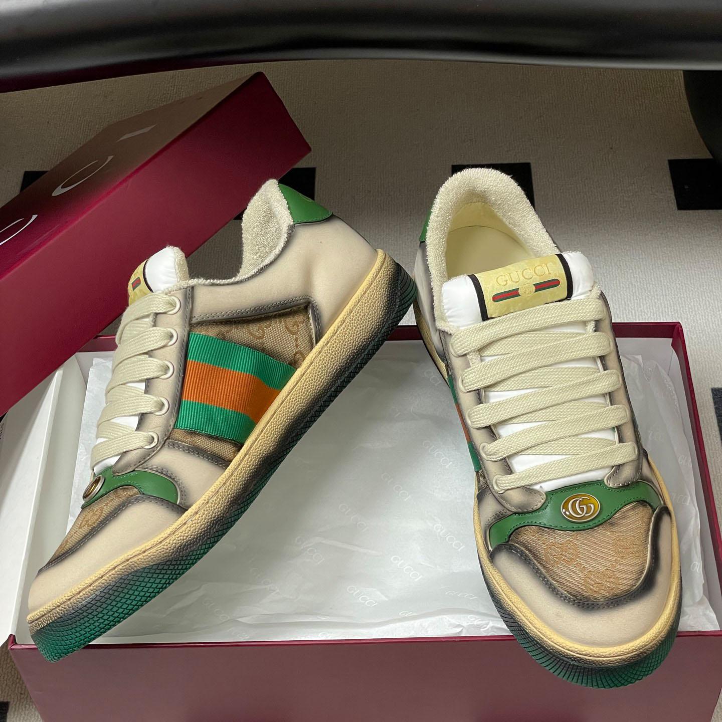 Gucci serigraphy Screener Sneaker - DopestKickz