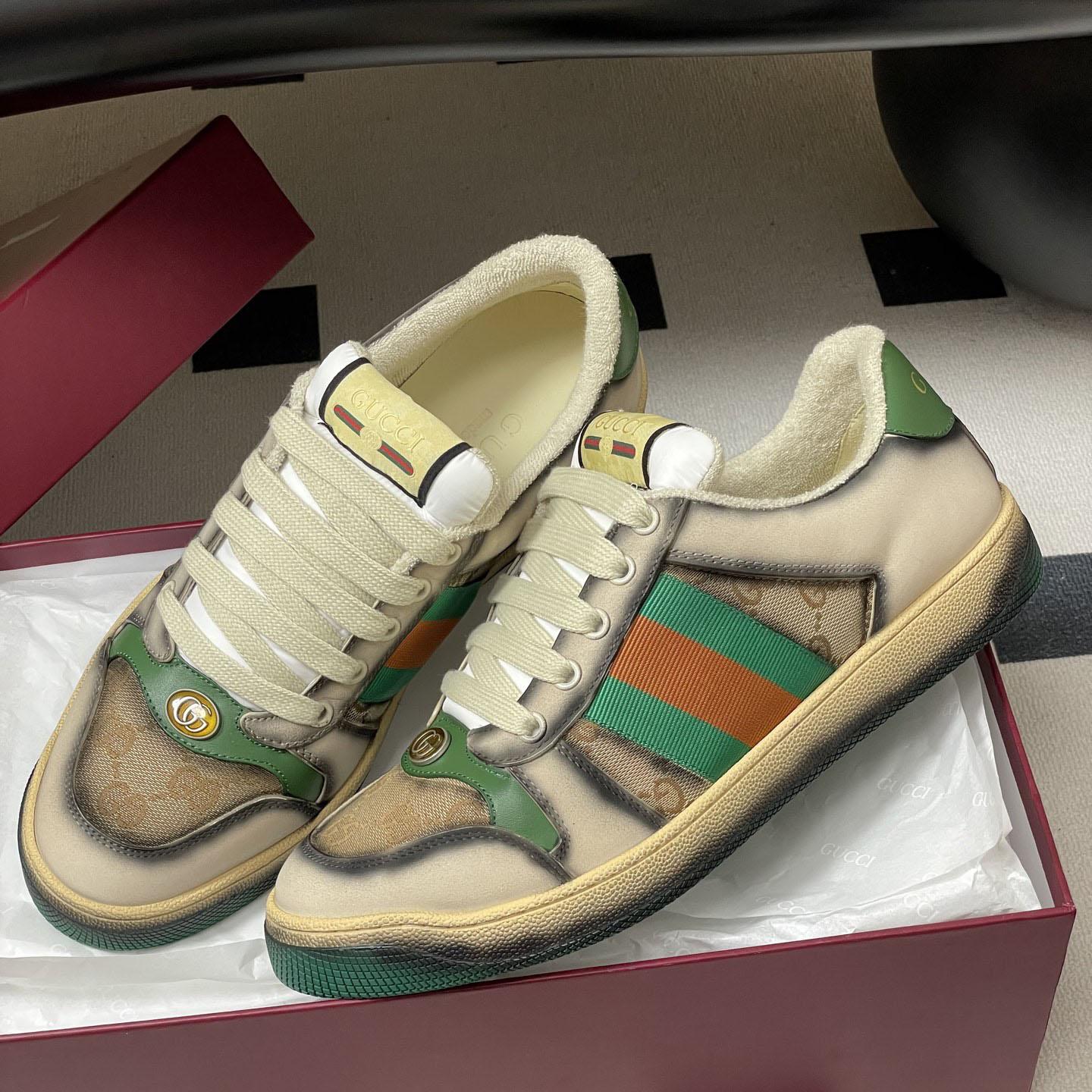 Gucci serigraphy Screener Sneaker - DopestKickz