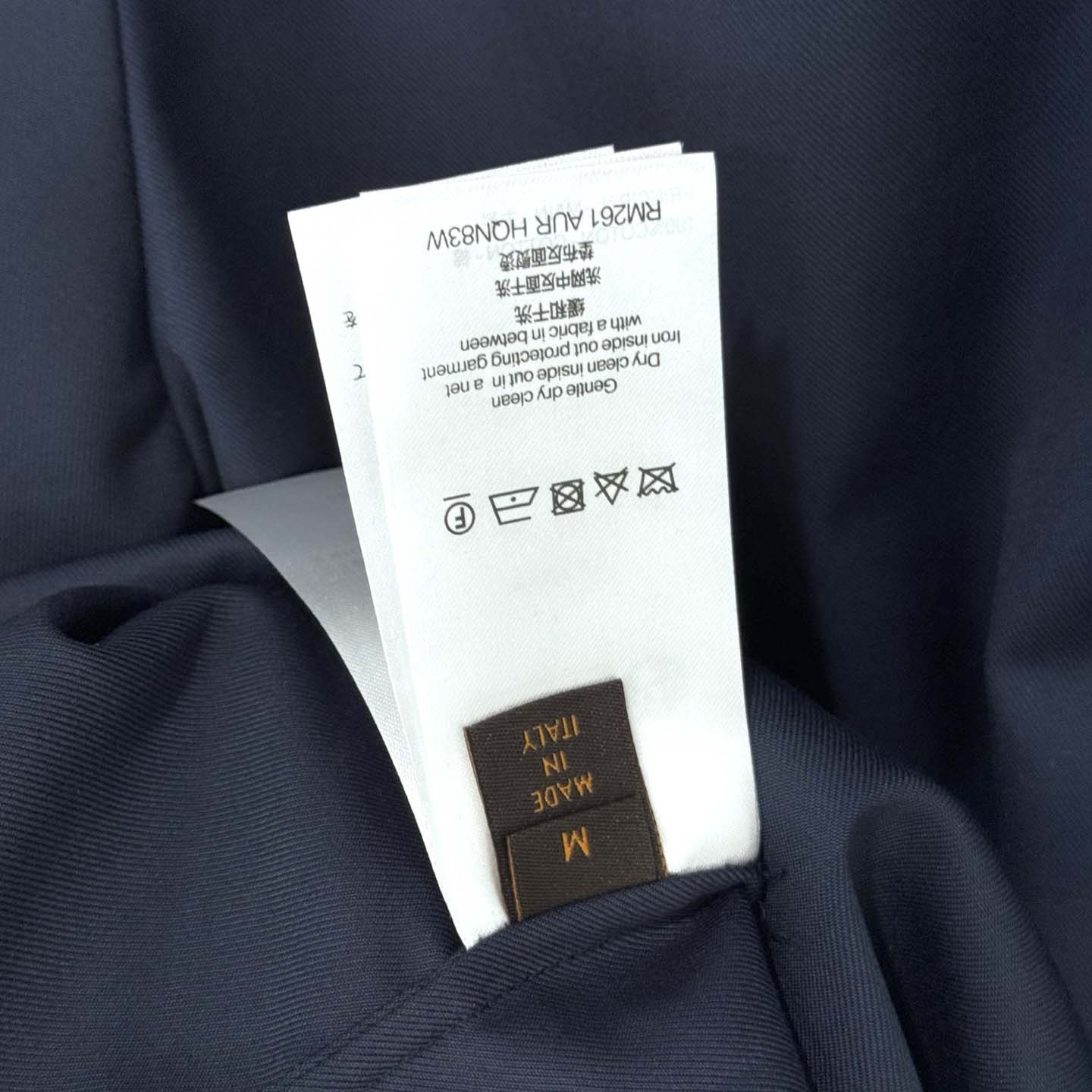 Louis Vuitton Long-Sleeved Cotton-Silk Crepe Shirt  1AJSPT - DopestKickz