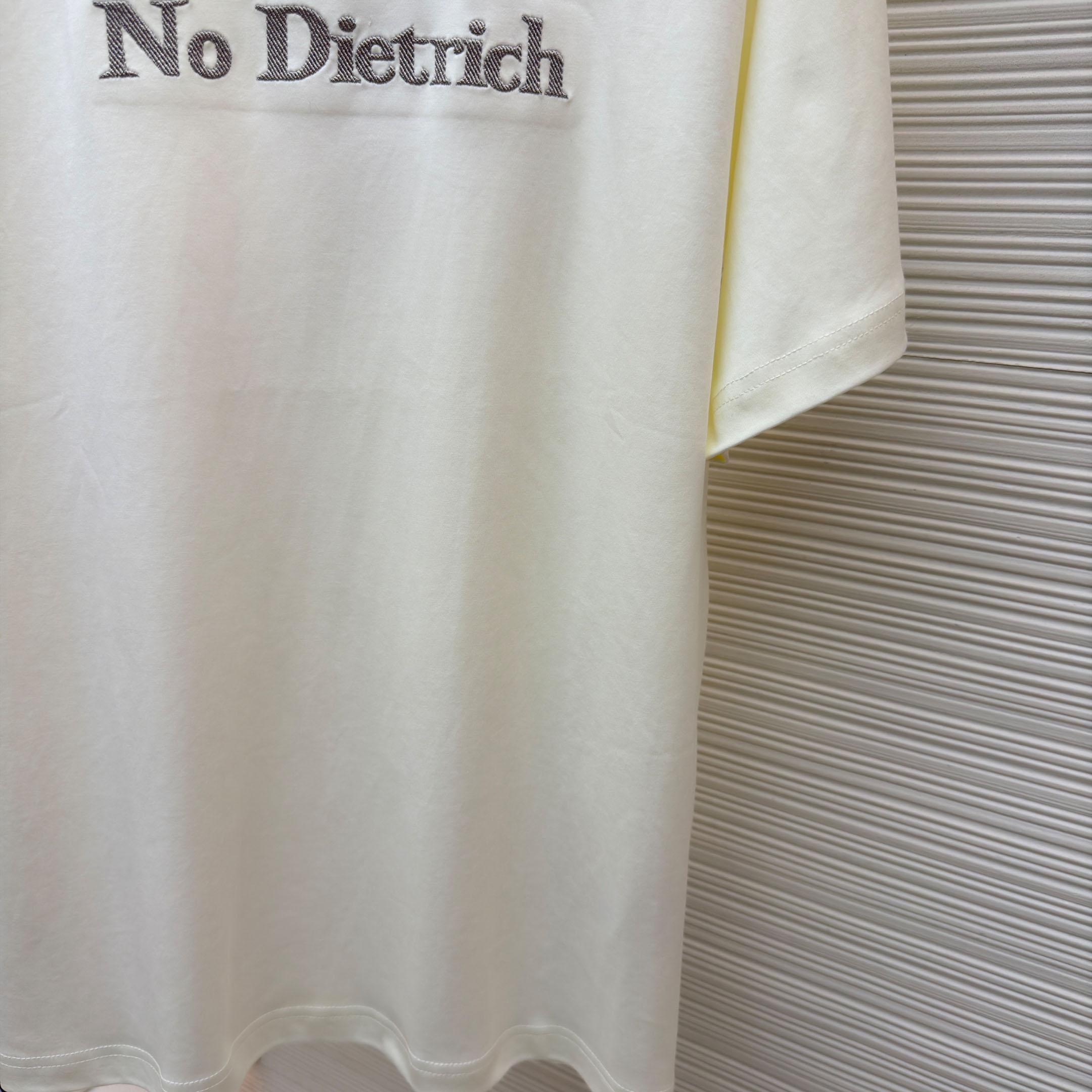  Dior T-shirt With Lettering - DopestKickz