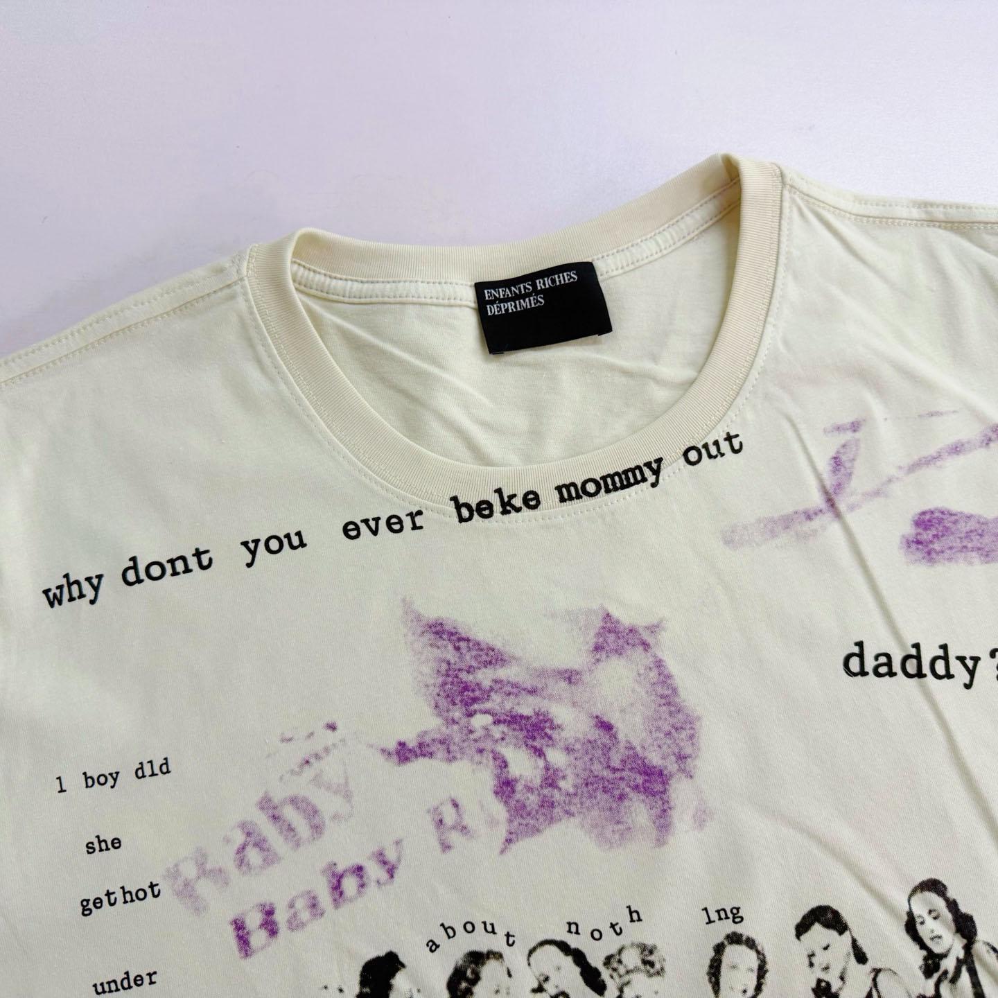 Enfants Riches Déprimés Take Mommy Out T-Shirt 'White' - DopestKickz