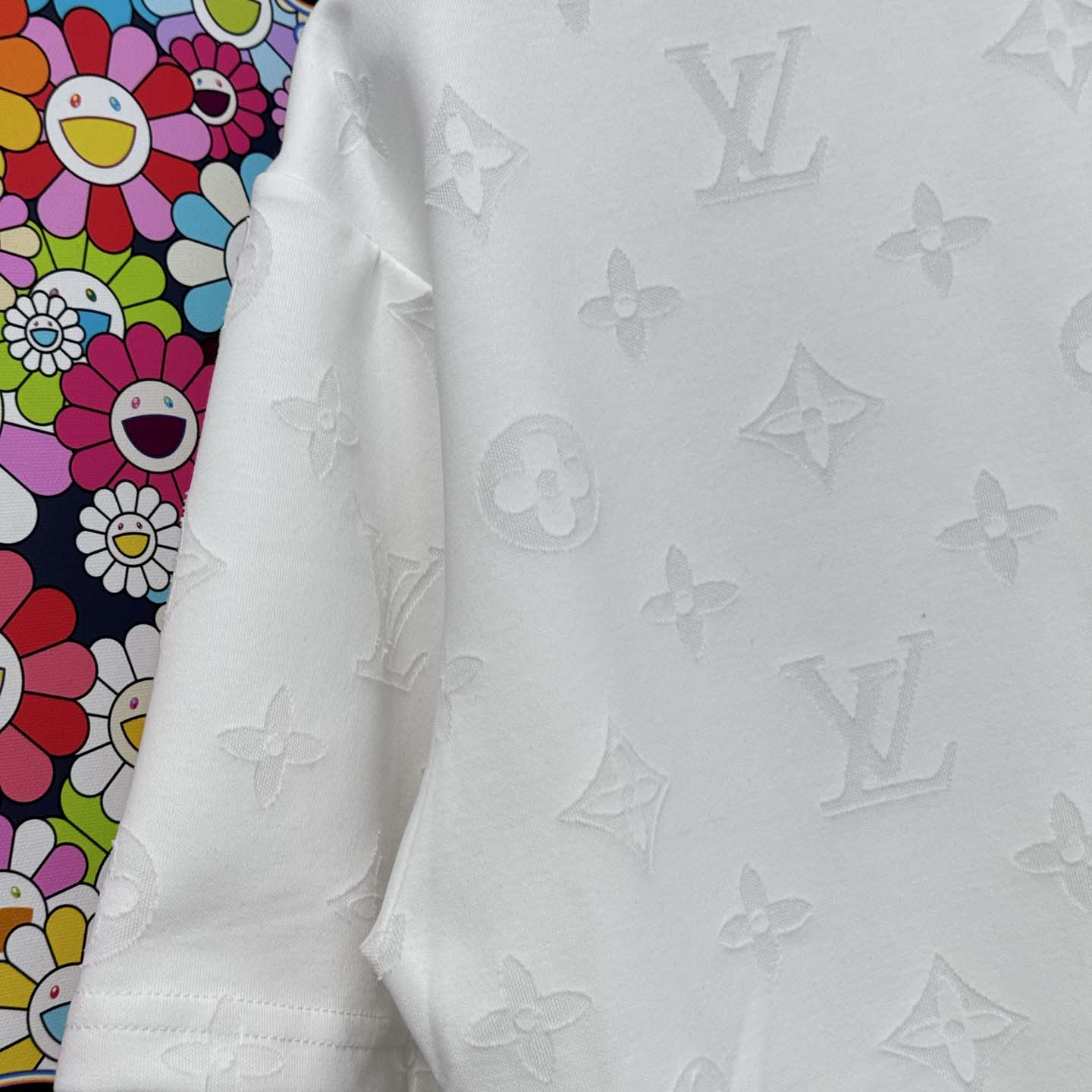 Louis Vuitton Monogram Short-Sleeved Crewneck - DopestKickz