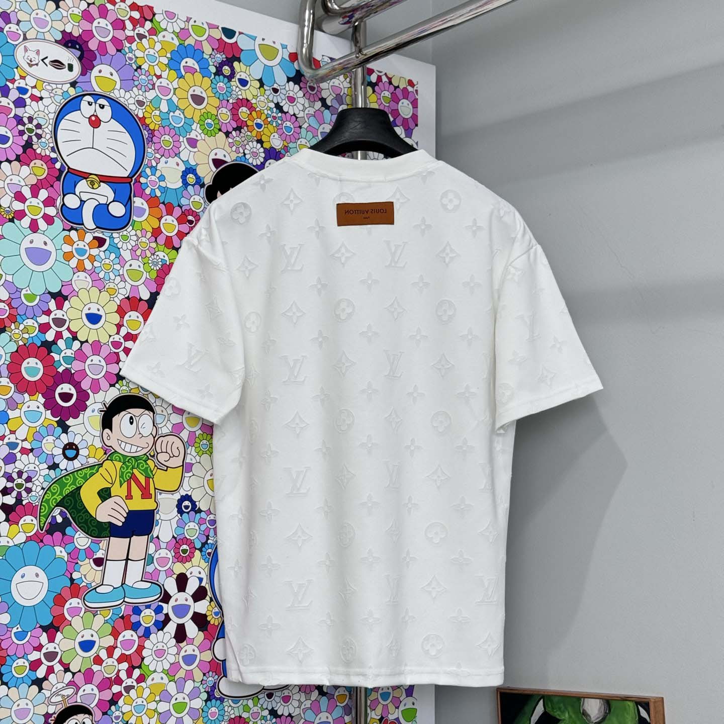 Louis Vuitton Monogram Short-Sleeved Crewneck - DopestKickz