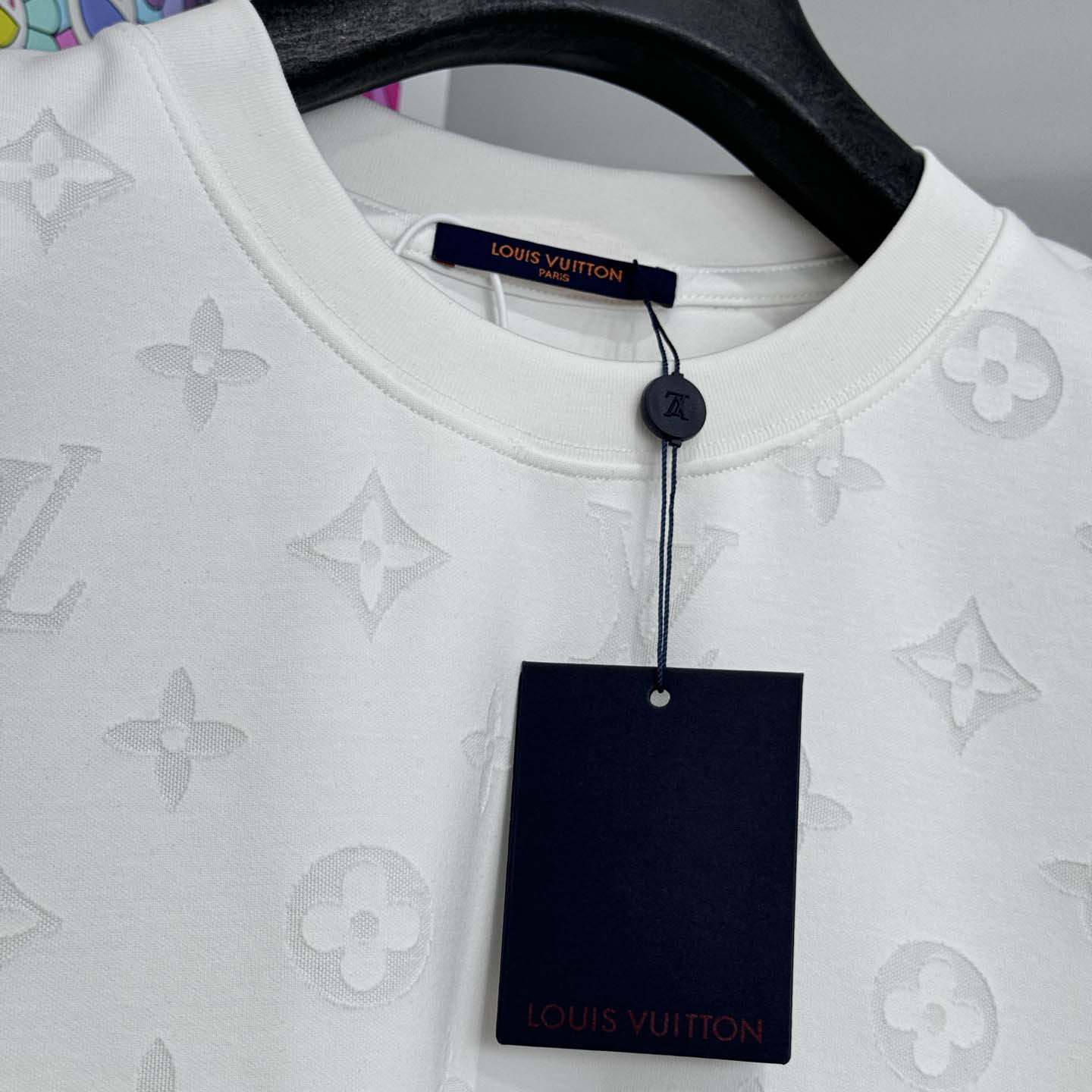 Louis Vuitton Monogram Short-Sleeved Crewneck - DopestKickz