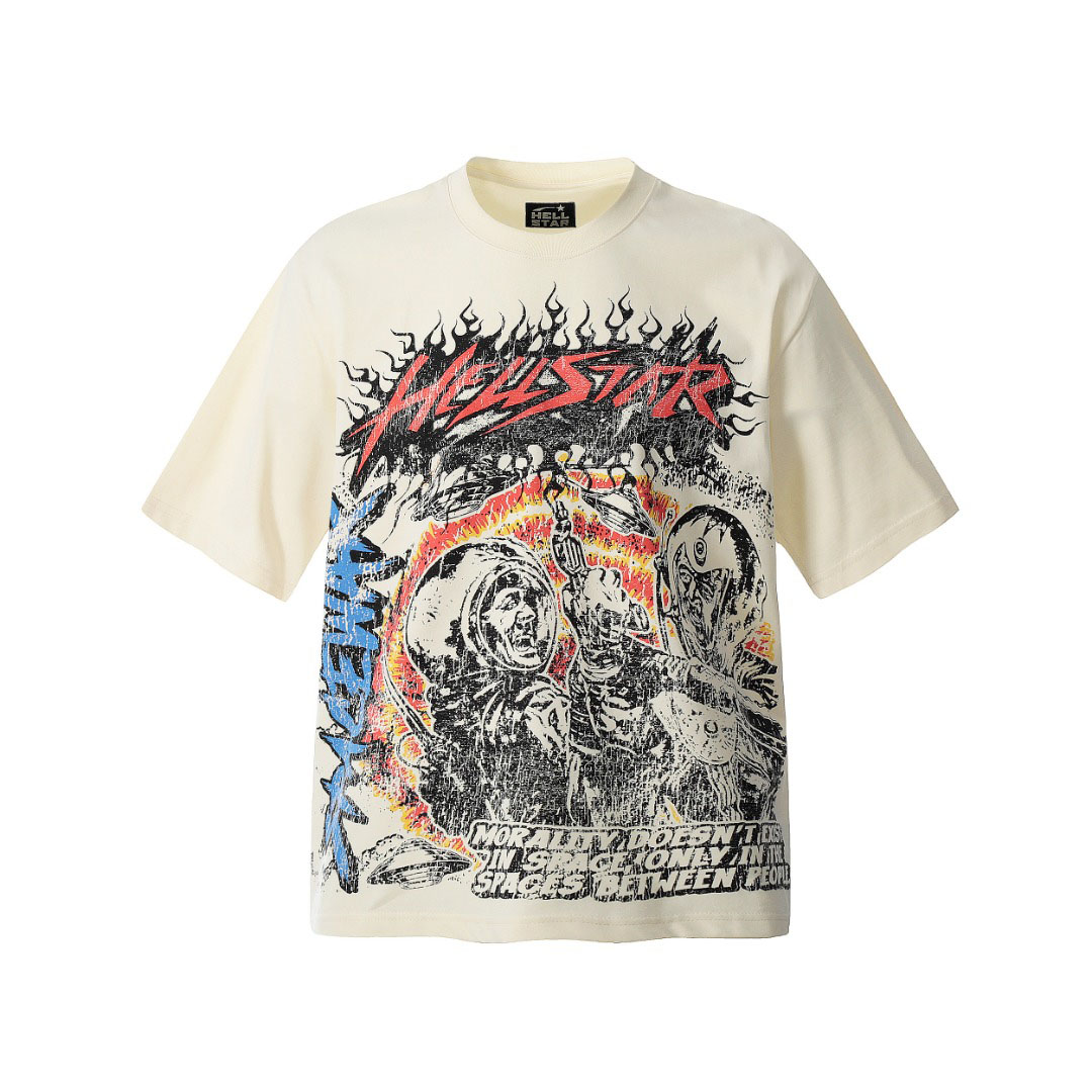 Hellstar Space War Graphic T-Shirt - DopestKickz