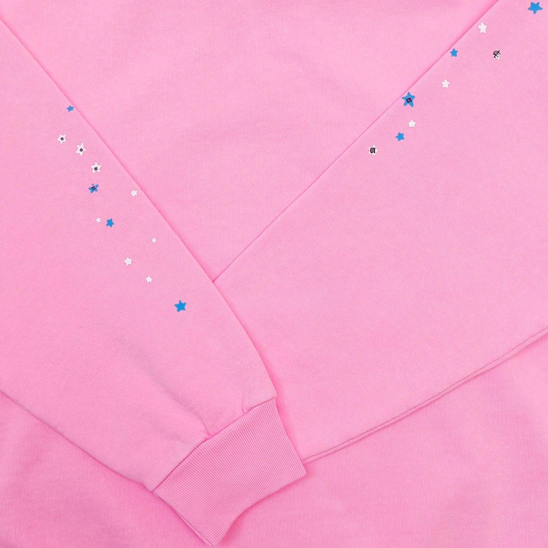 Sp5der OG Web Hoodie 'Pink' - DopestKickz