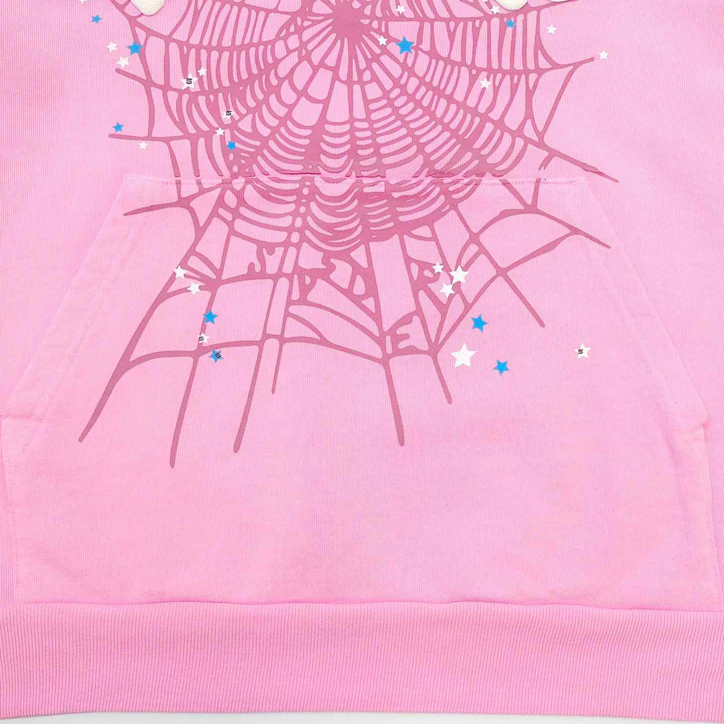 Sp5der OG Web Hoodie 'Pink' - DopestKickz