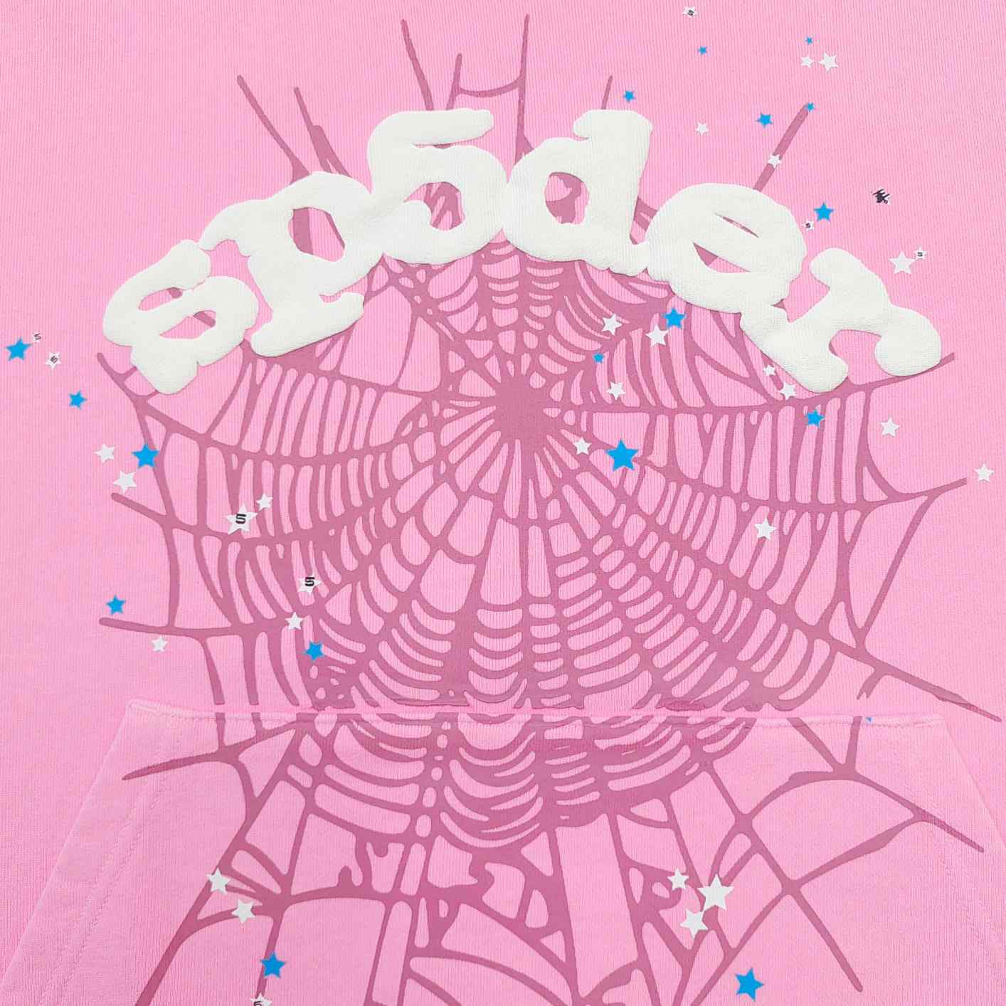 Sp5der OG Web Hoodie 'Pink' - DopestKickz
