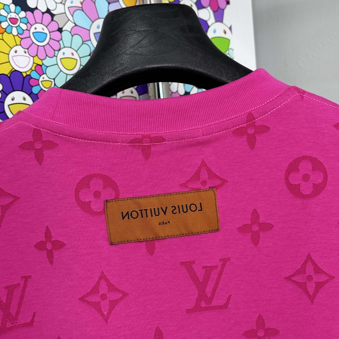 Louis Vuitton Monogram Short-Sleeved Crewneck - DopestKickz