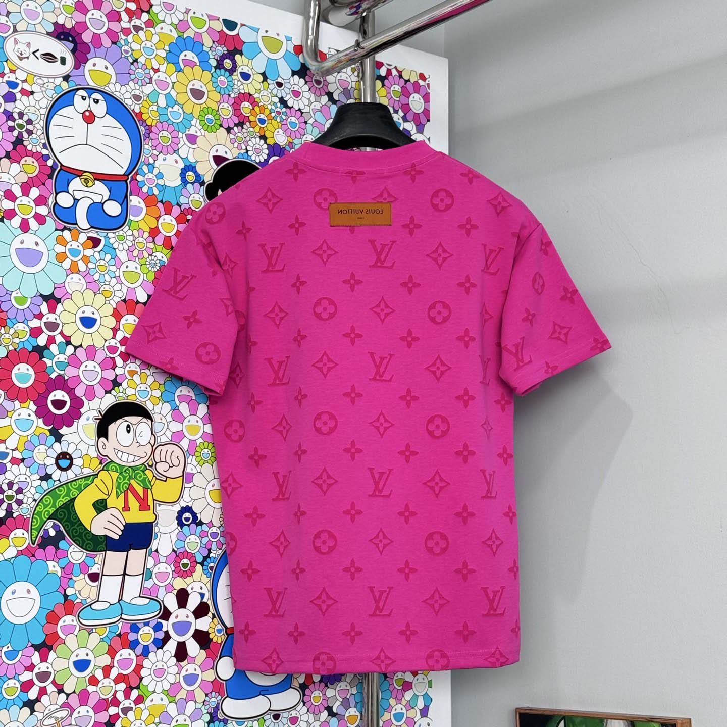 Louis Vuitton Monogram Short-Sleeved Crewneck - DopestKickz