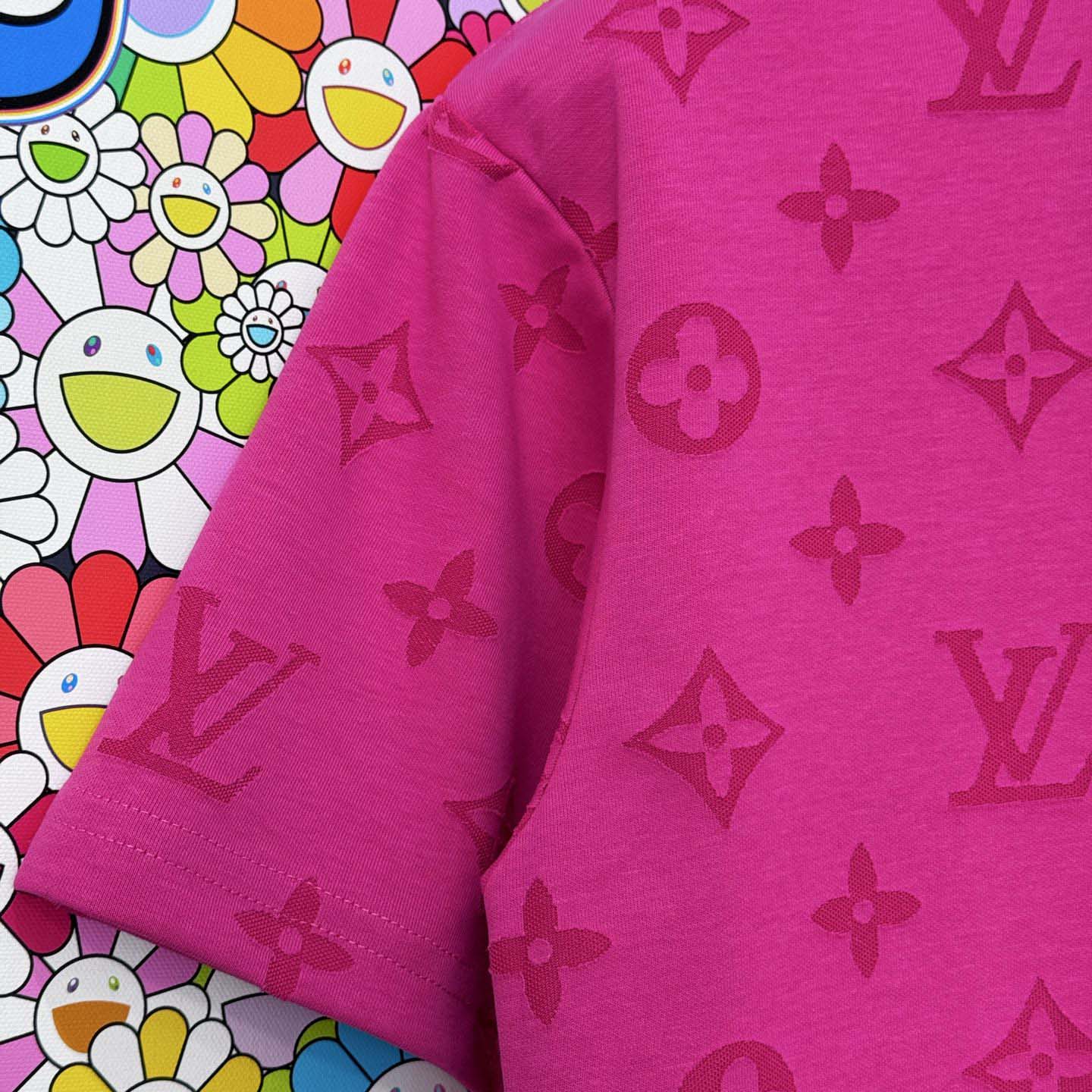 Louis Vuitton Monogram Short-Sleeved Crewneck - DopestKickz