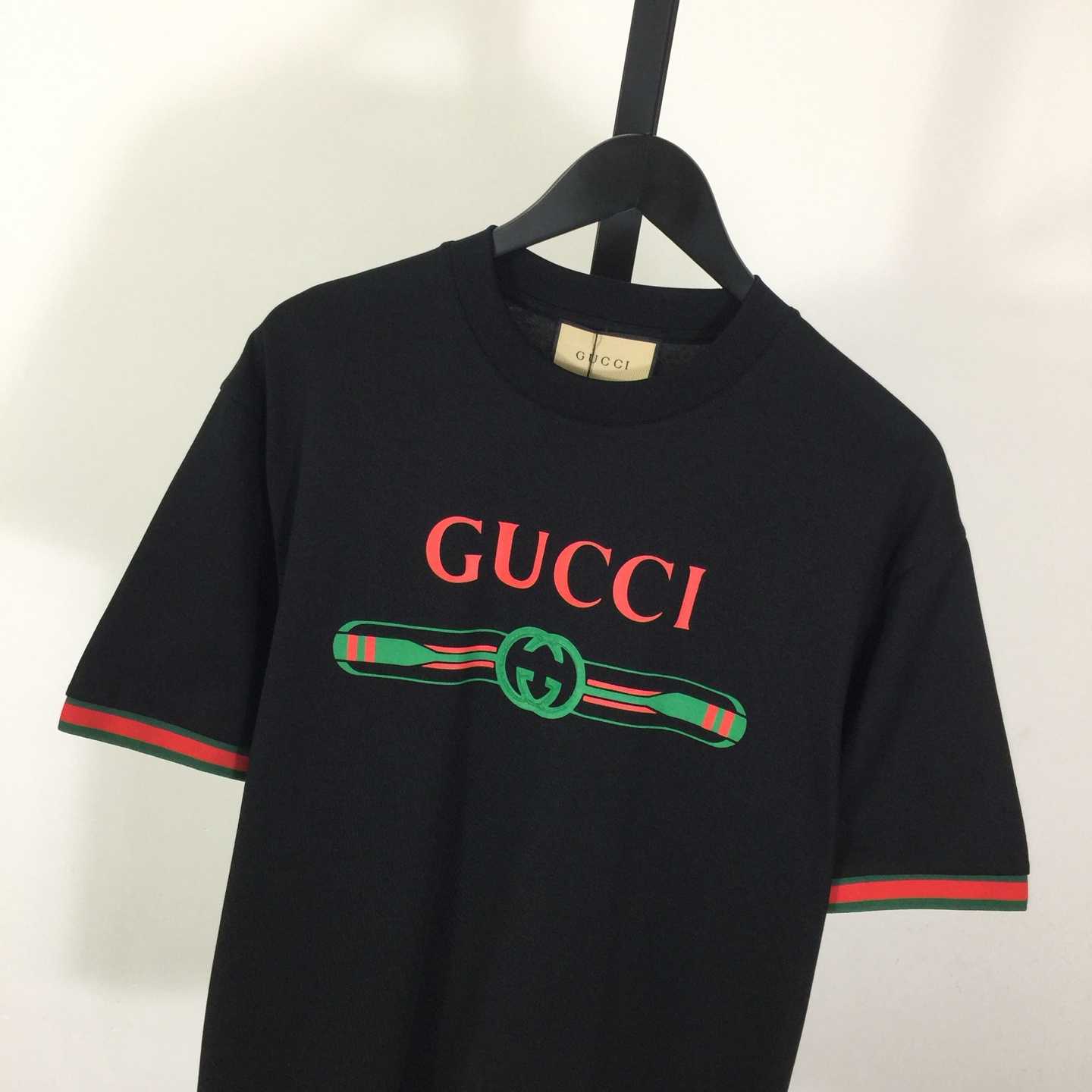 Gucci Jersey T-shirt With Print  - DopestKickz