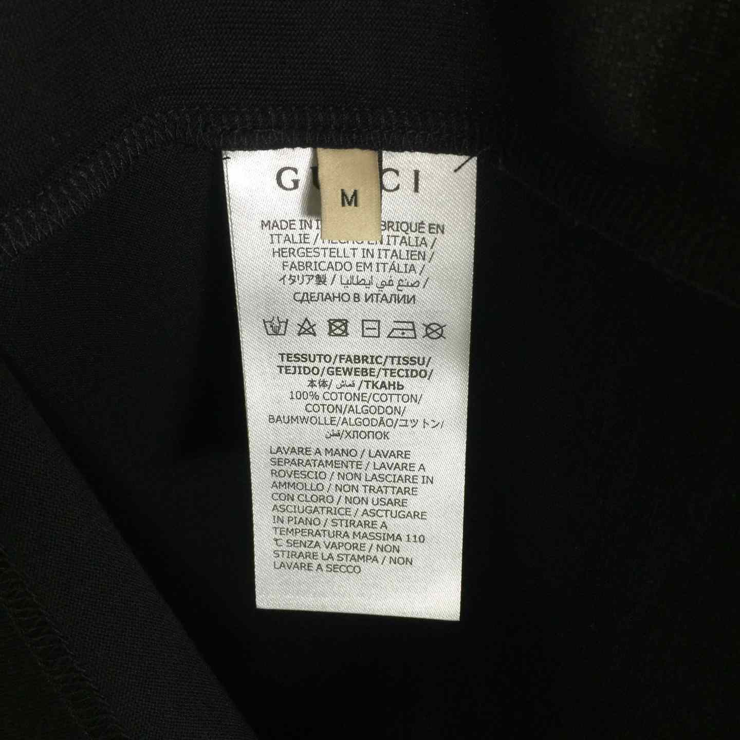 Gucci Jersey T-shirt With Print  - DopestKickz