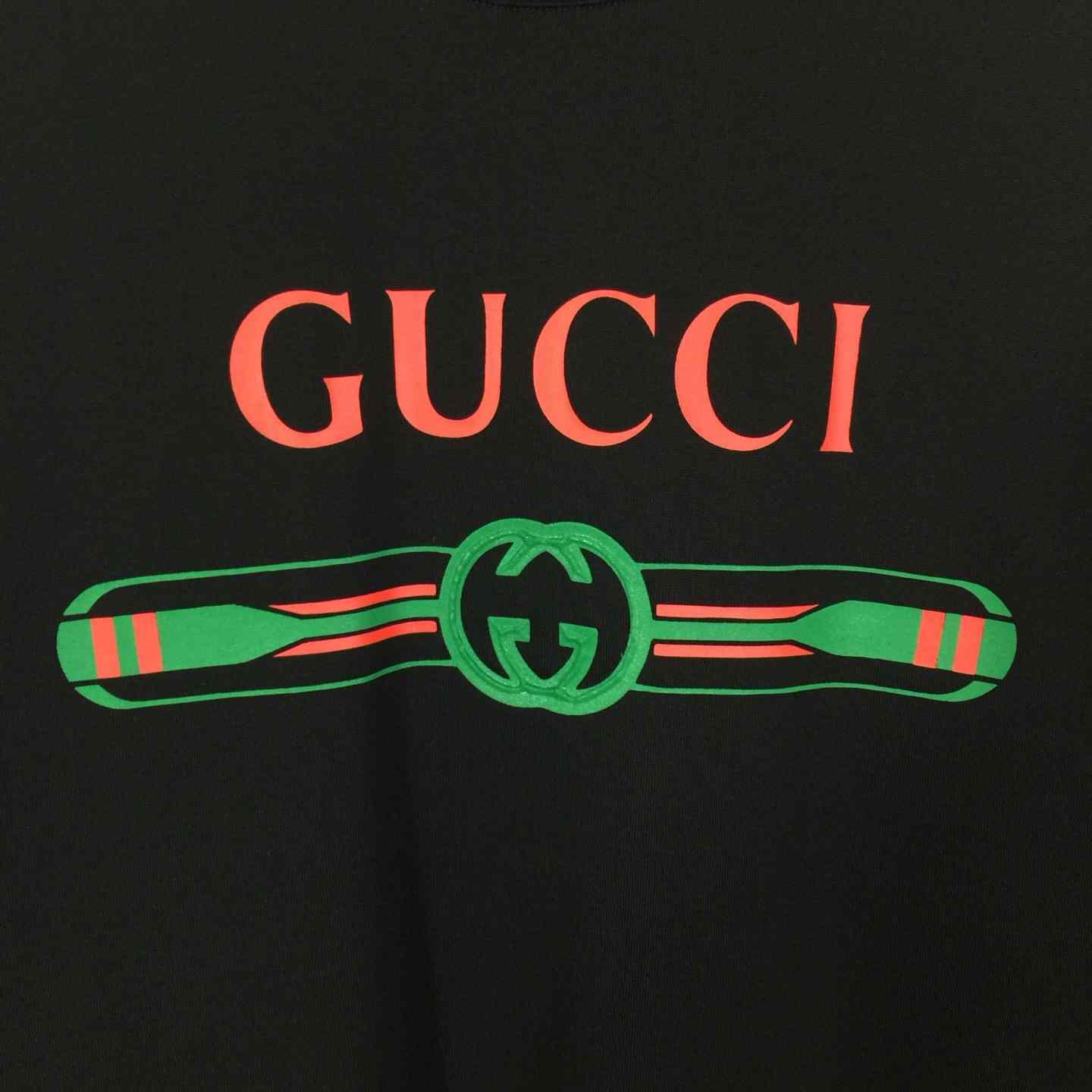 Gucci Jersey T-shirt With Print  - DopestKickz