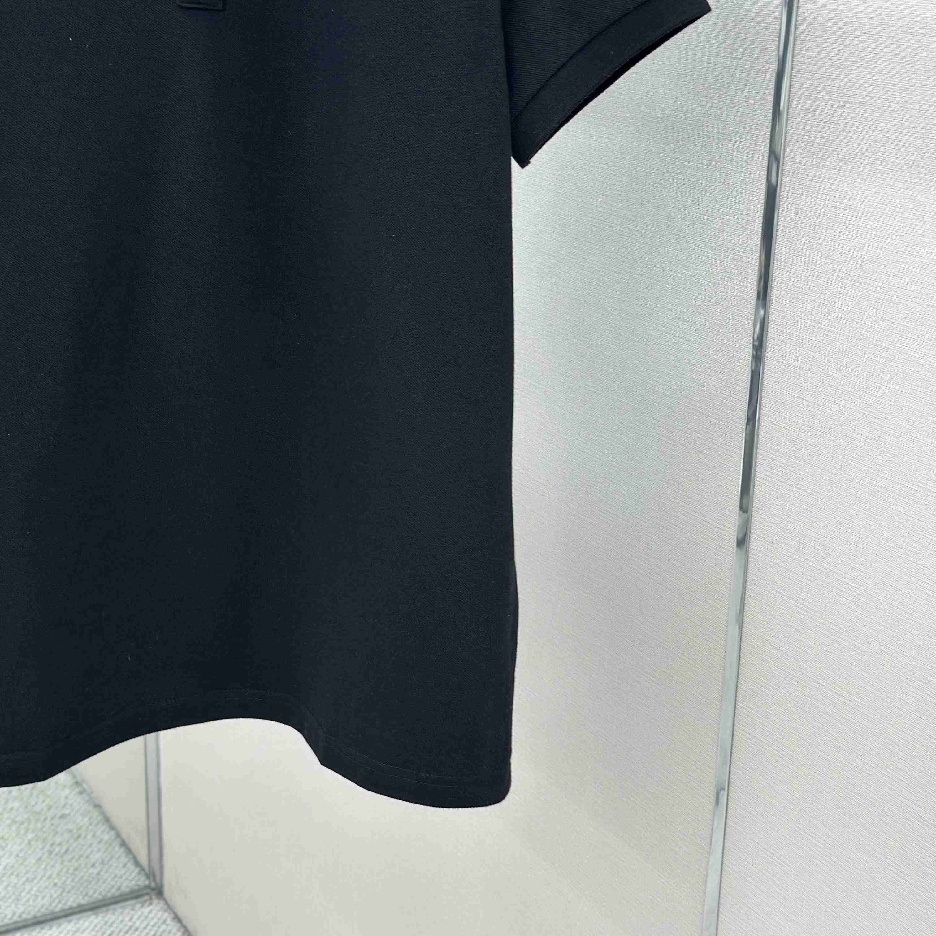 Moncler Logo Patch Cotton Polo Shirt - DopestKickz