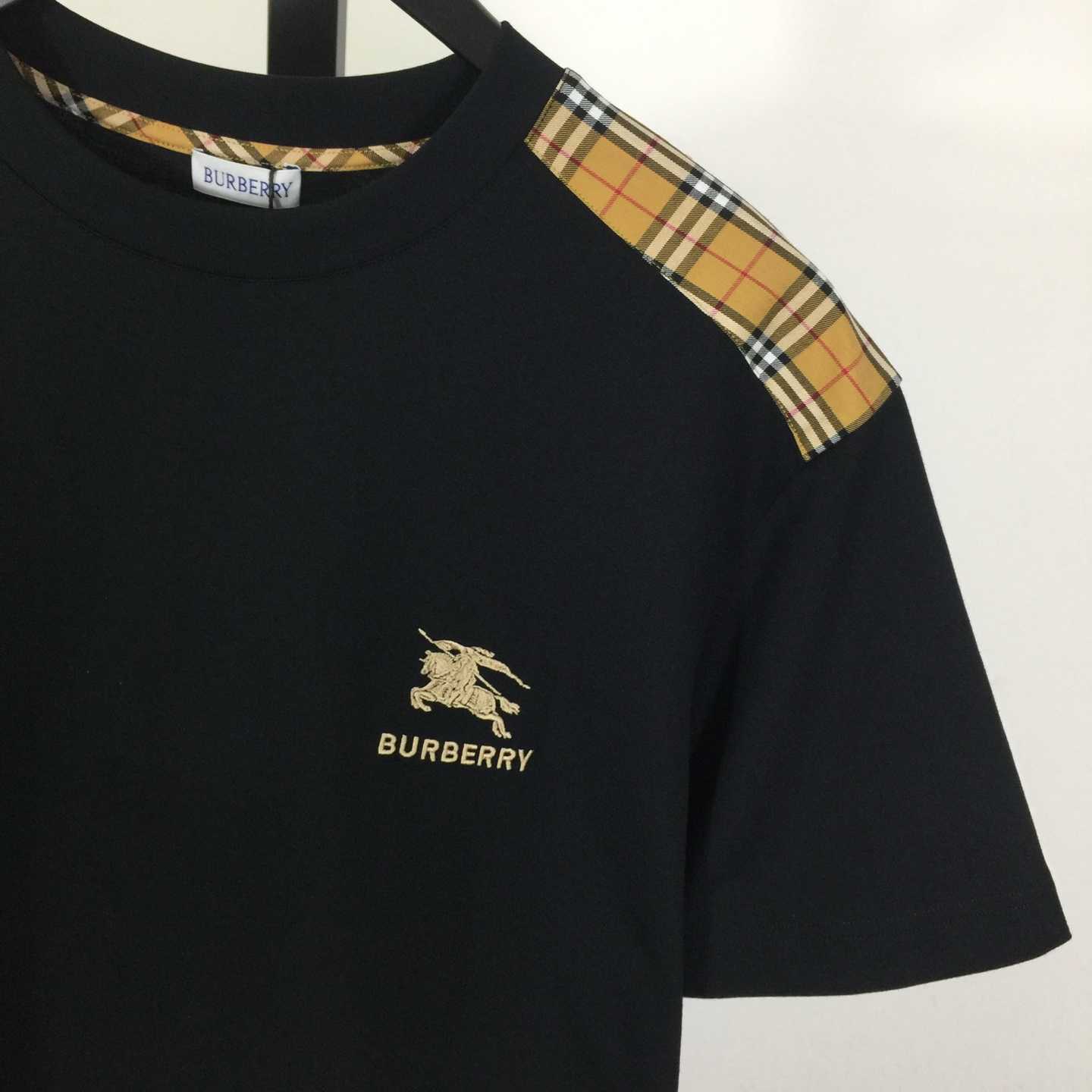 Burberry Check Cotton T-shirt - DopestKickz