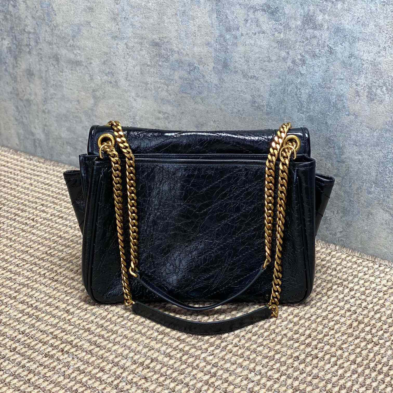 Saint Laurent NIKI TRIPOUCH In Vintage Leather - DopestKickz