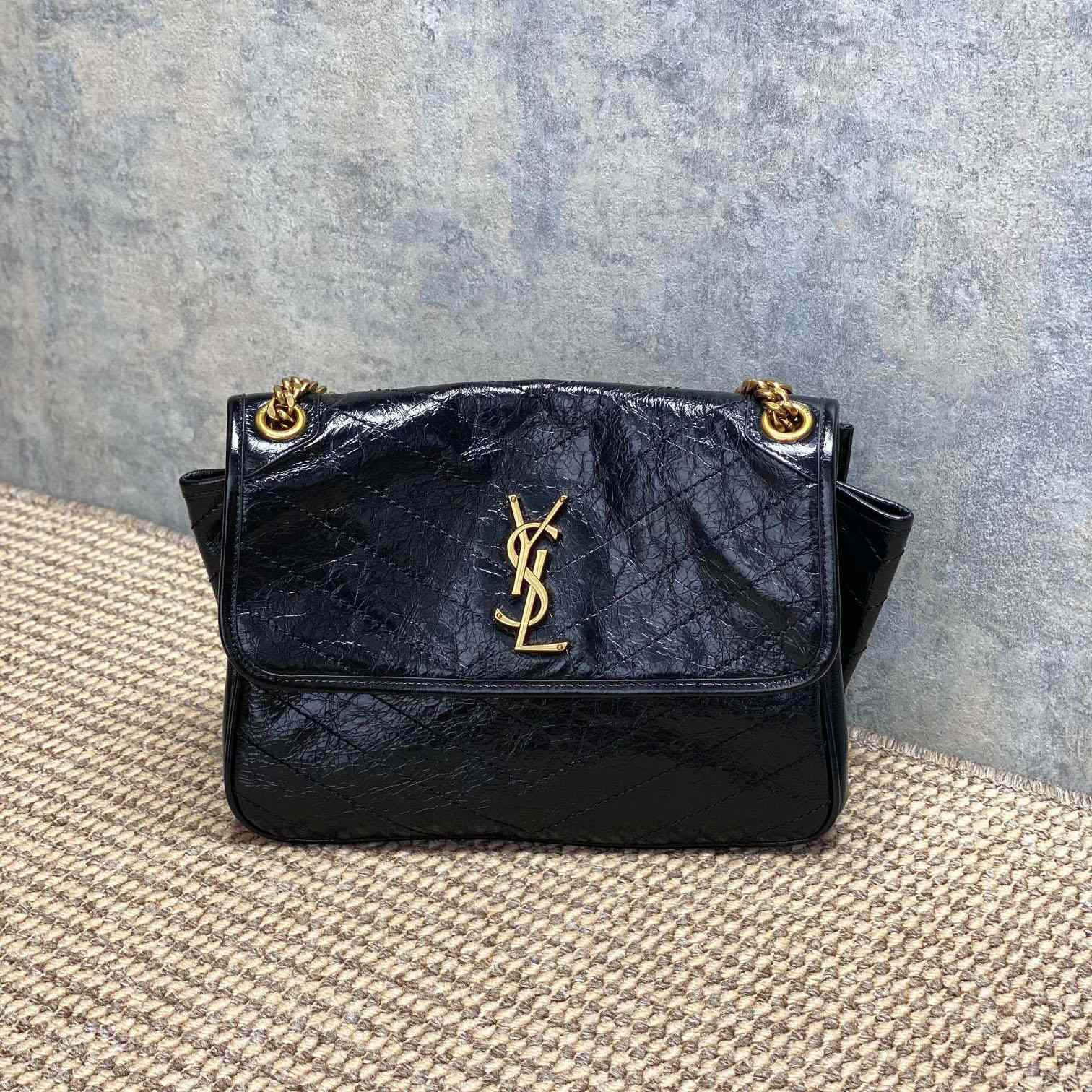 Saint Laurent NIKI TRIPOUCH In Vintage Leather - DopestKickz