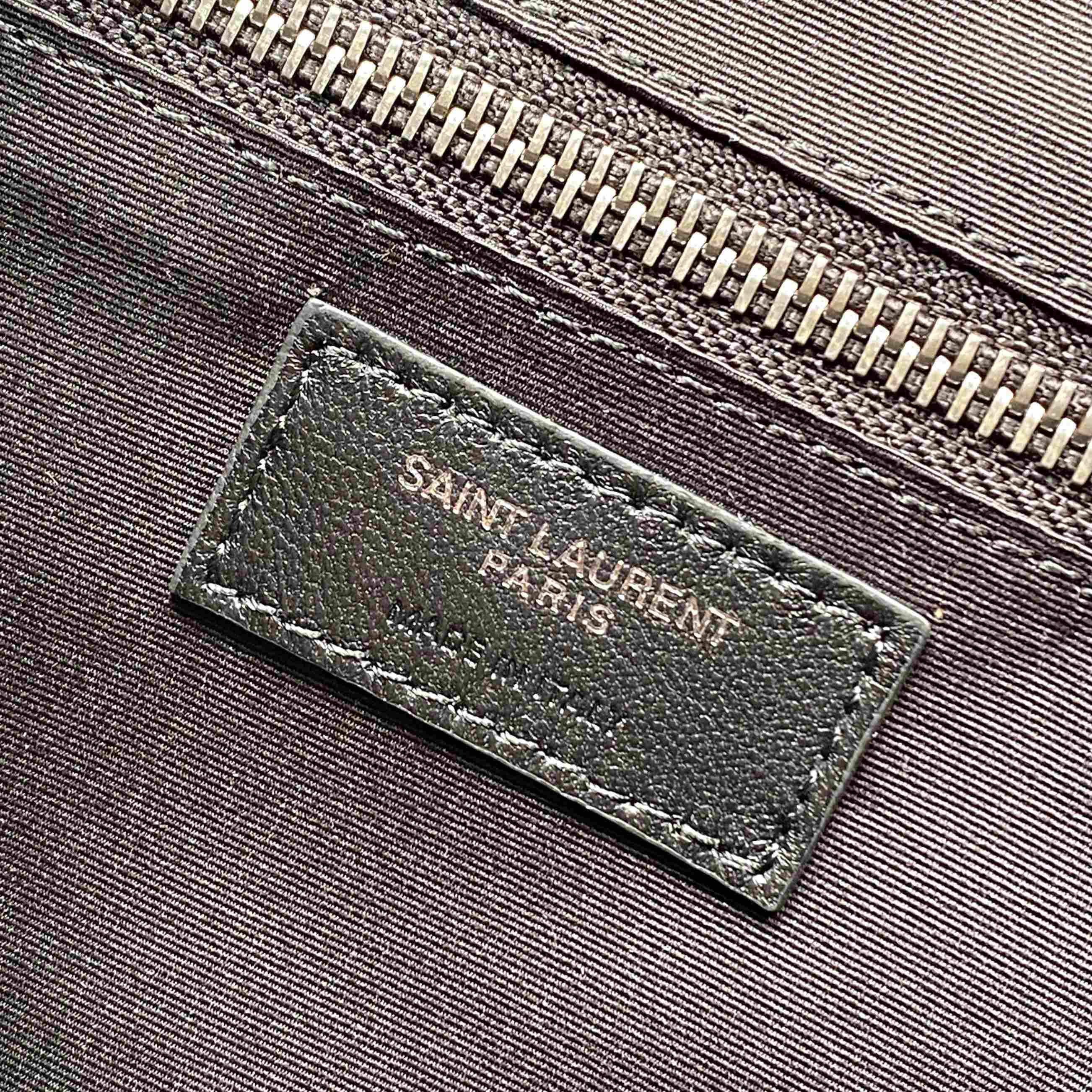 Saint Laurent Niki Textured-Leather Tote - DopestKickz