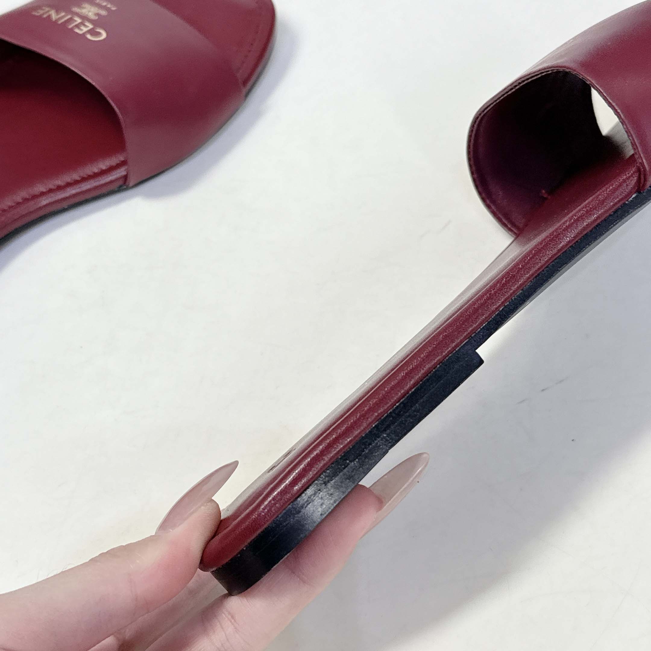 Celine Coast Mule In Lambskin - DopestKickz