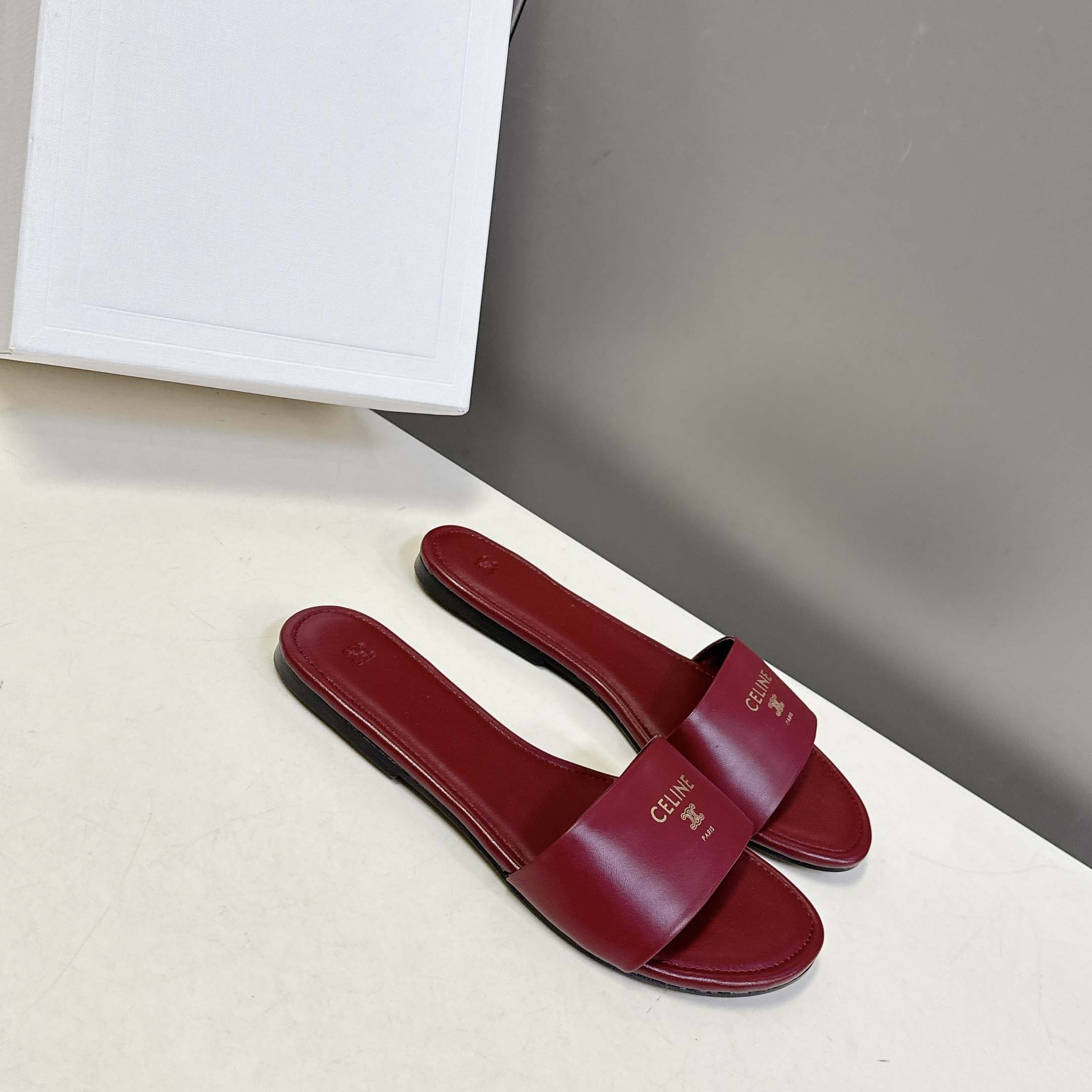 Celine Coast Mule In Lambskin - DopestKickz