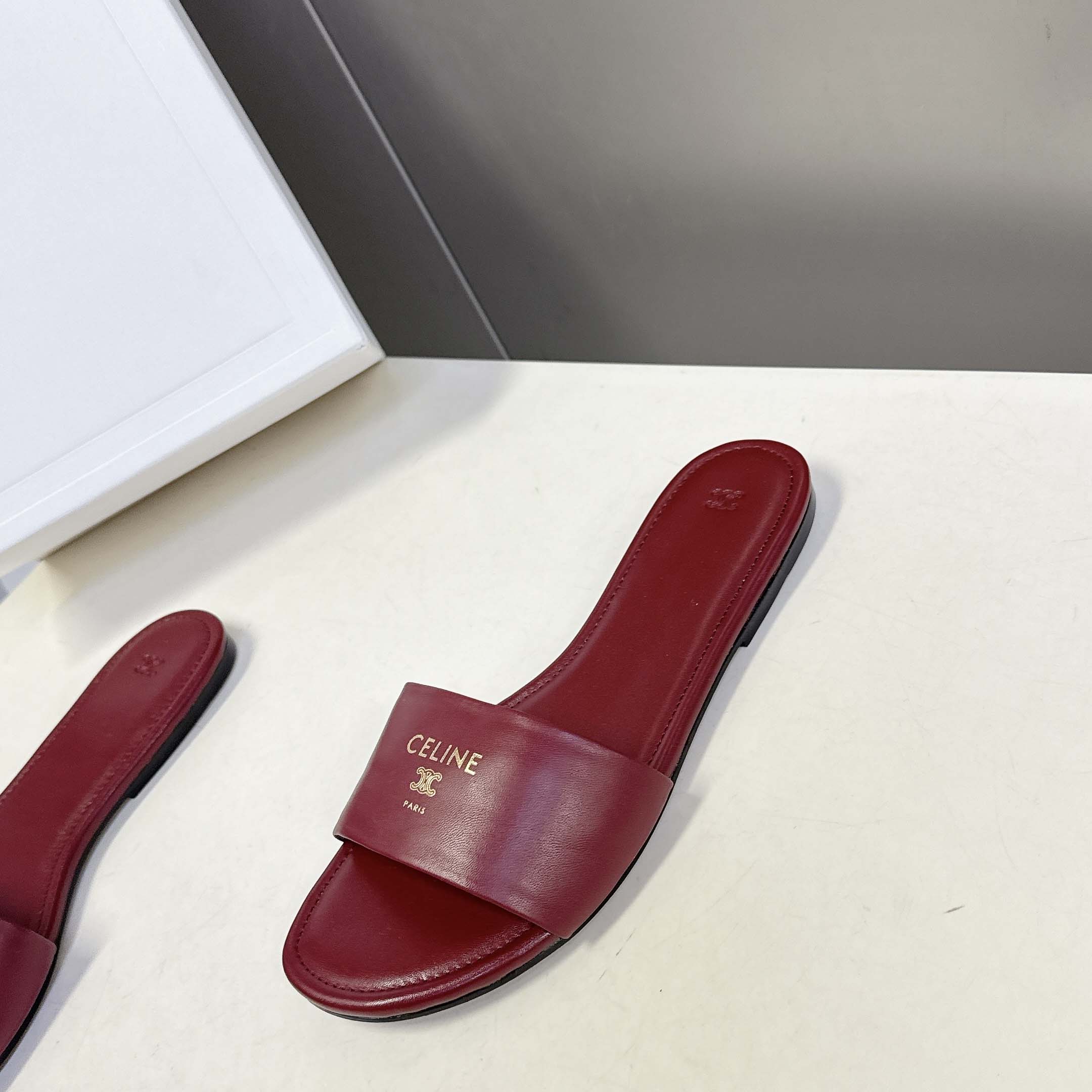 Celine Coast Mule In Lambskin - DopestKickz