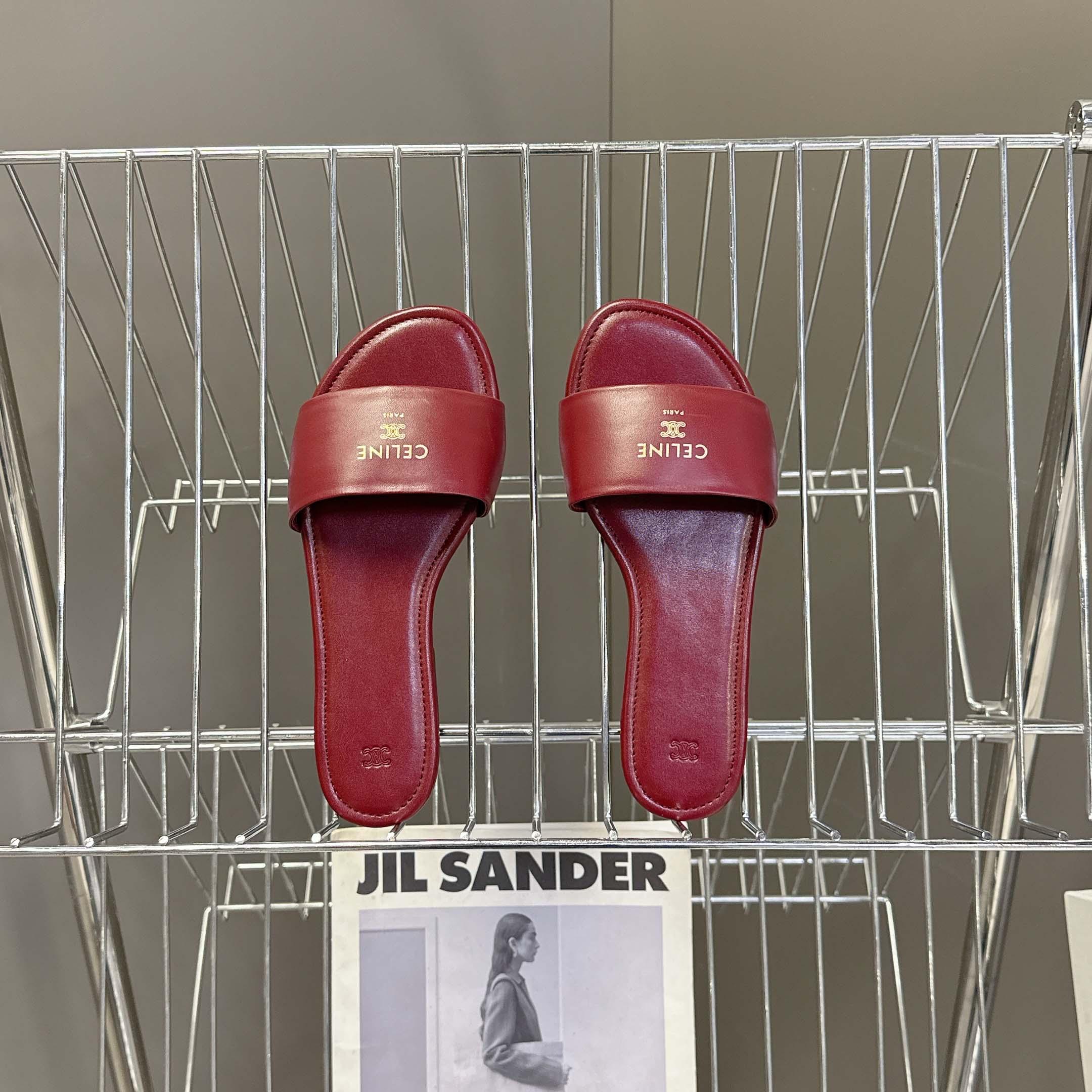 Celine Coast Mule In Lambskin - DopestKickz