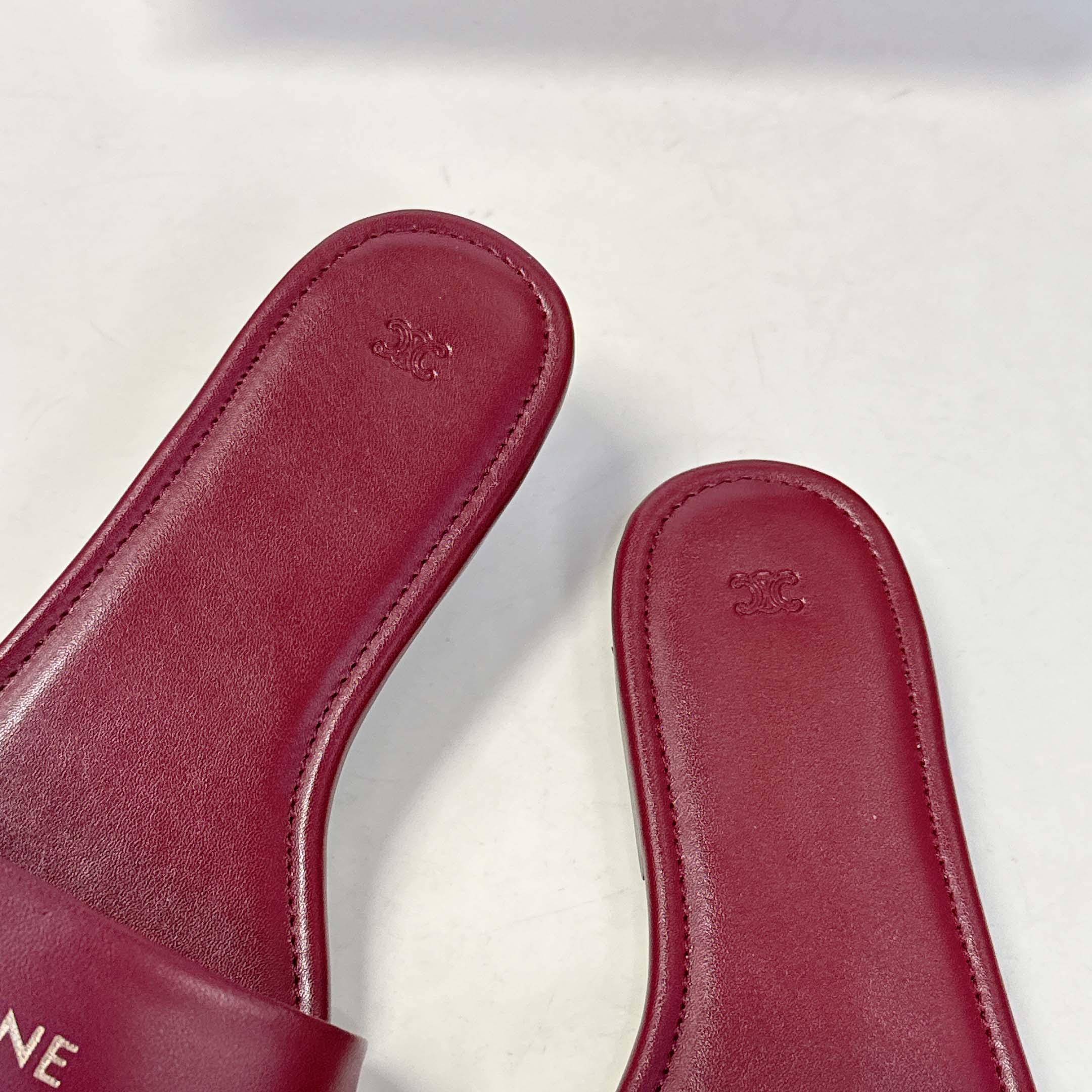 Celine Coast Mule In Lambskin - DopestKickz