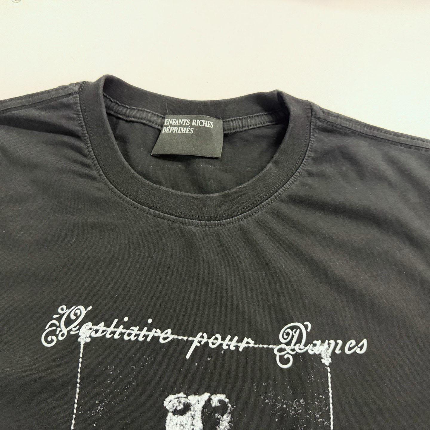 Enfants Riches Déprimés Vestiaire Pour Dames T-Shirt 'Faded Black' - DopestKickz