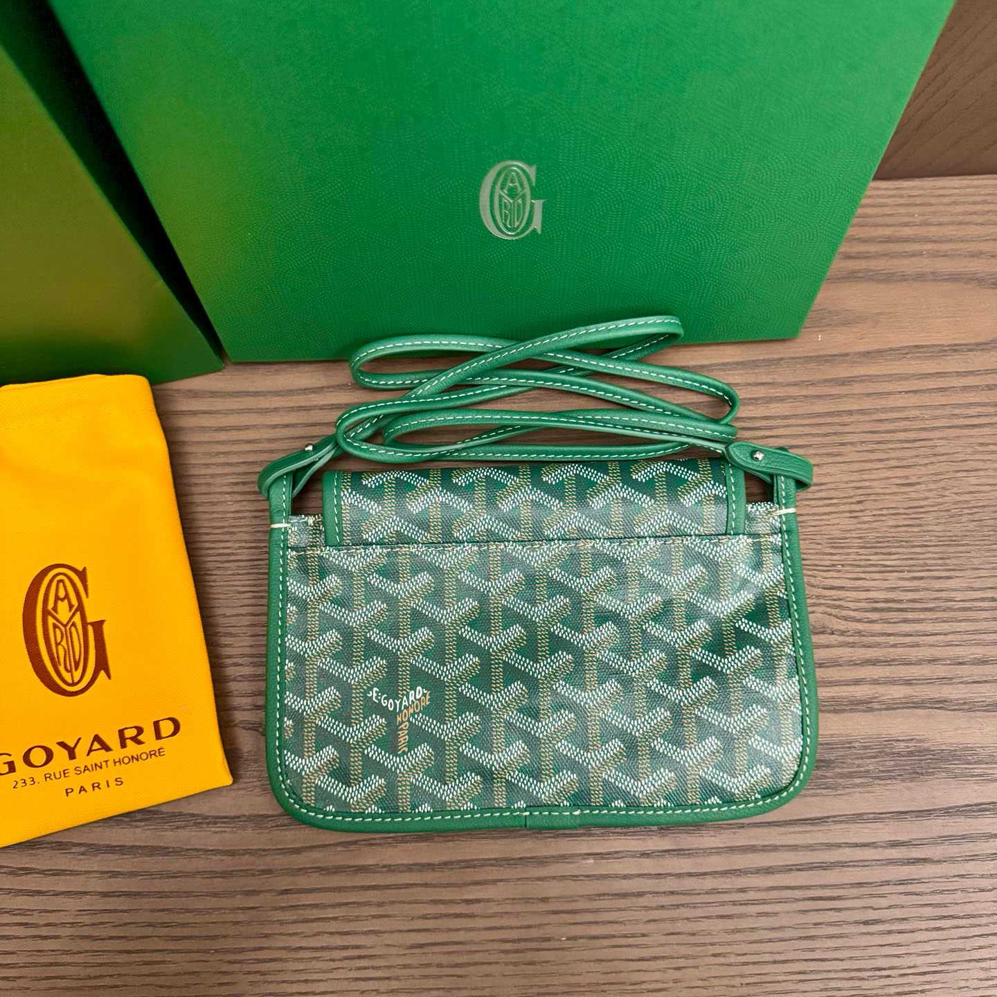 Goyard Plumet Pocket Wallet - DopestKickz