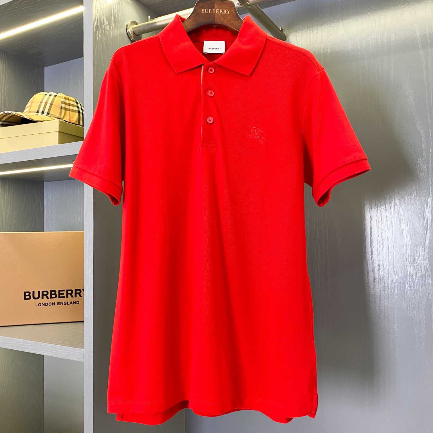 Burberry Cotton Polo Shirt - DopestKickz