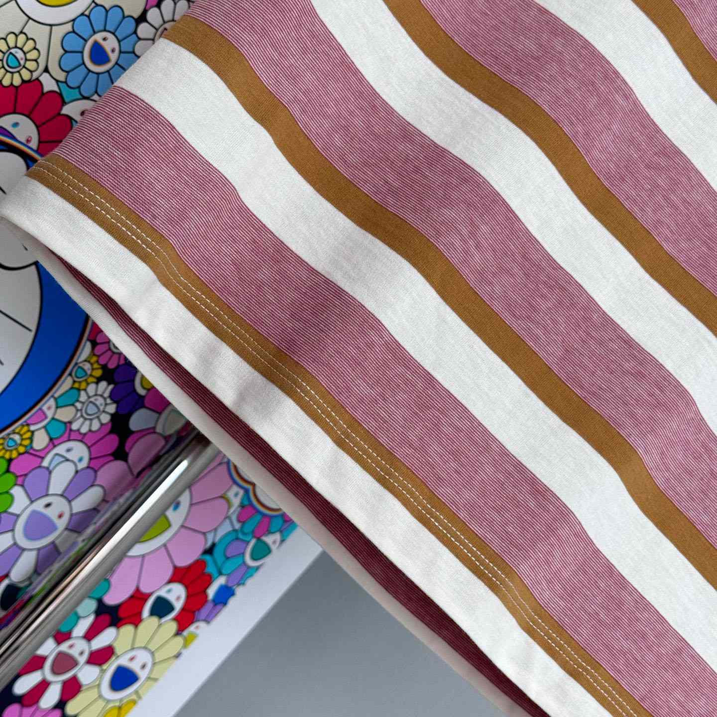 Prada Bayadere stripe jersey T-shirt  - DopestKickz