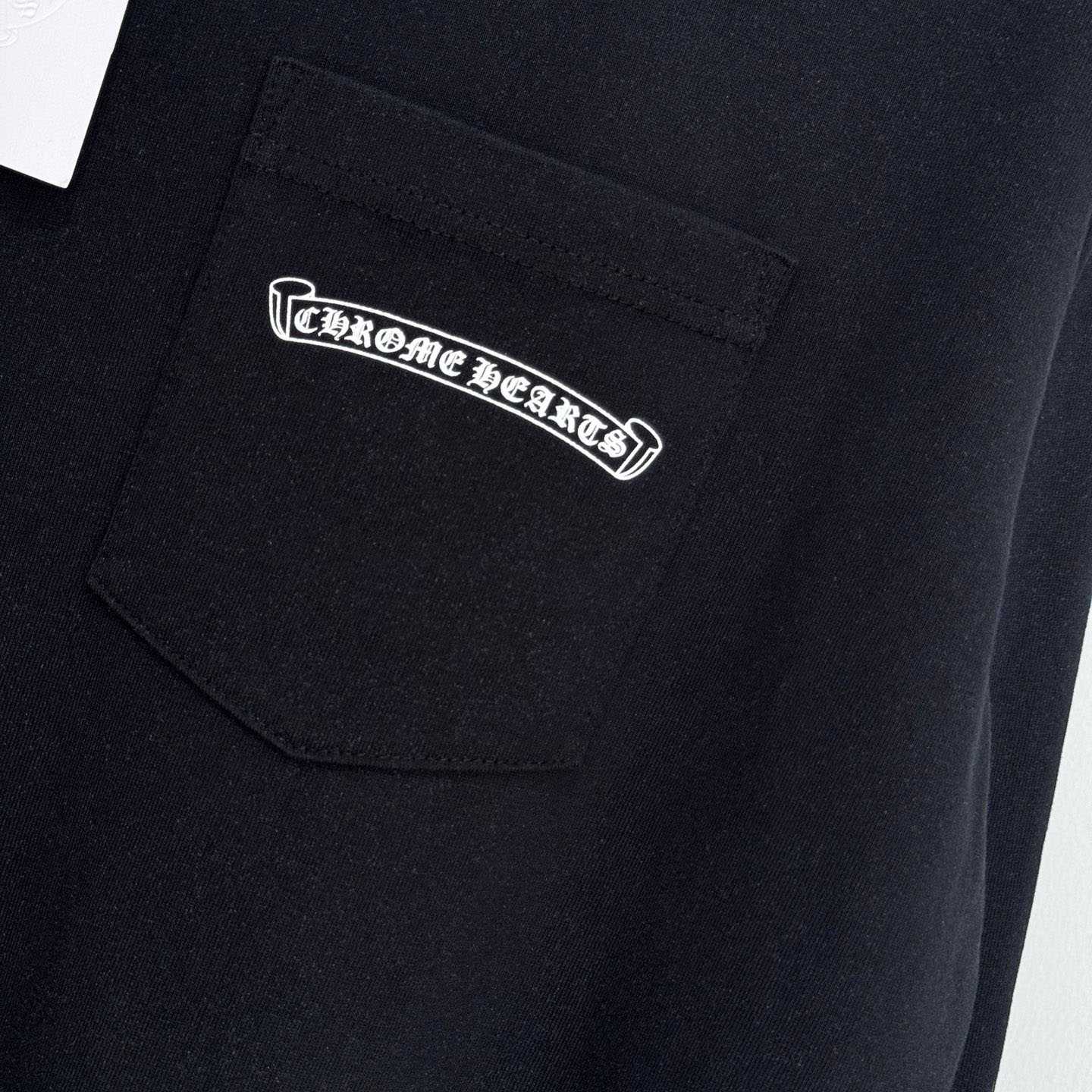 Chrome Hearts Vintage Cross Flame L/S T-Shirt - DopestKickz