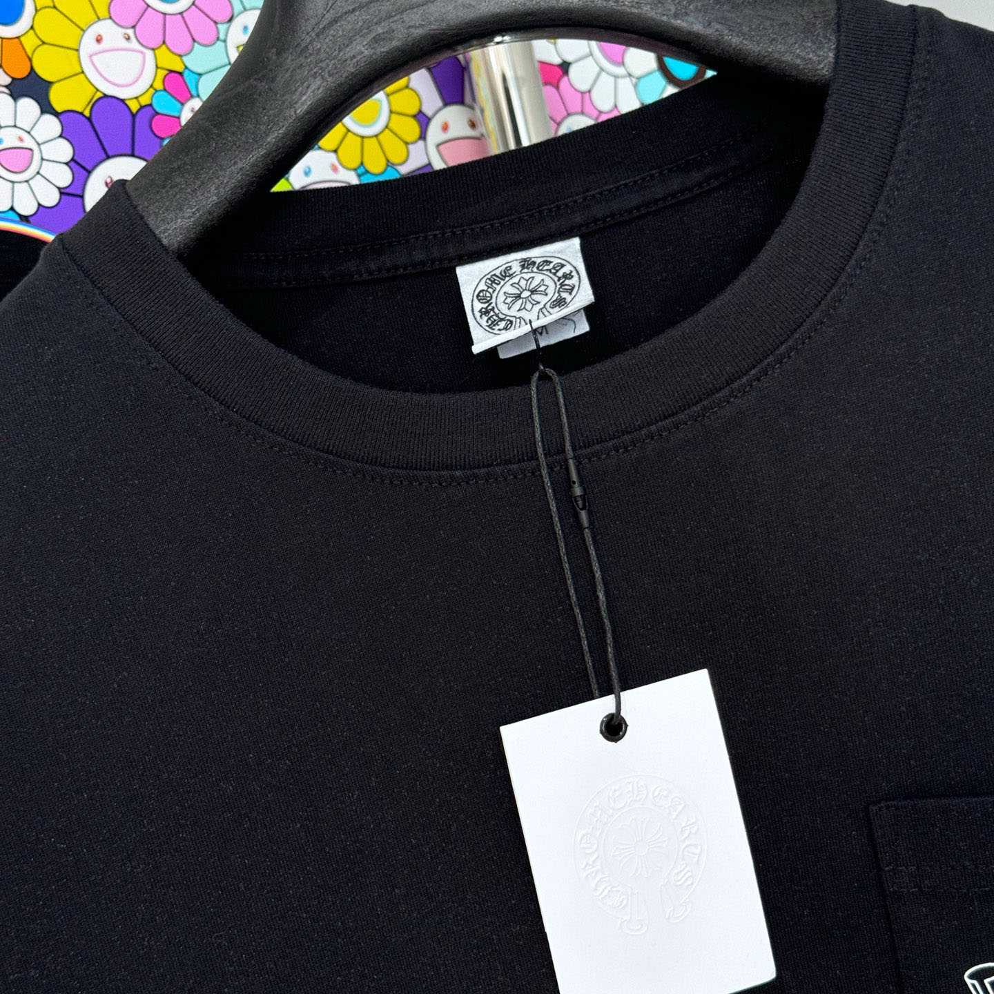 Chrome Hearts Vintage Cross Flame L/S T-Shirt - DopestKickz